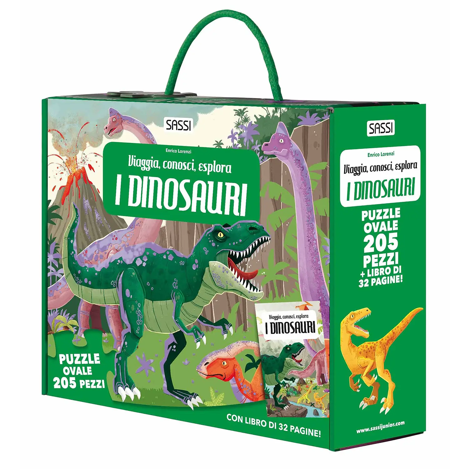 Viaggia, Conosci, Esplora – I Dinosauri | Libro Educativo - Prima biblioteca