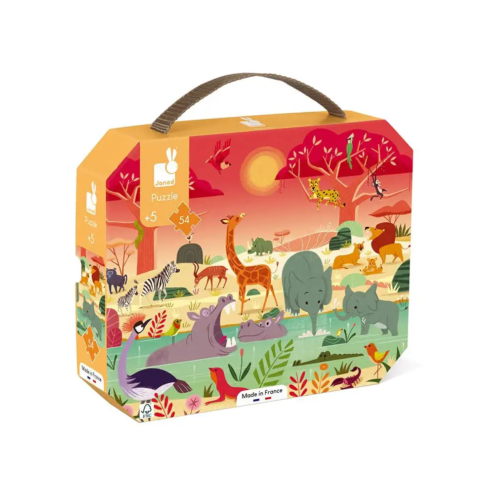 Nature Reserve 54 Pieces Puzzle - Cardboard Puzzle