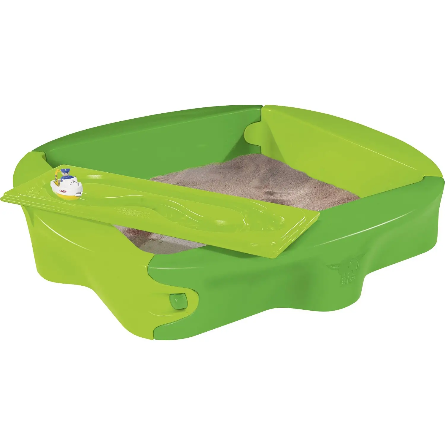 Sabbiera Big con Copertura Rigida – BIG-Sandy, Gioco Educativo - Giochi acqua e sabbia