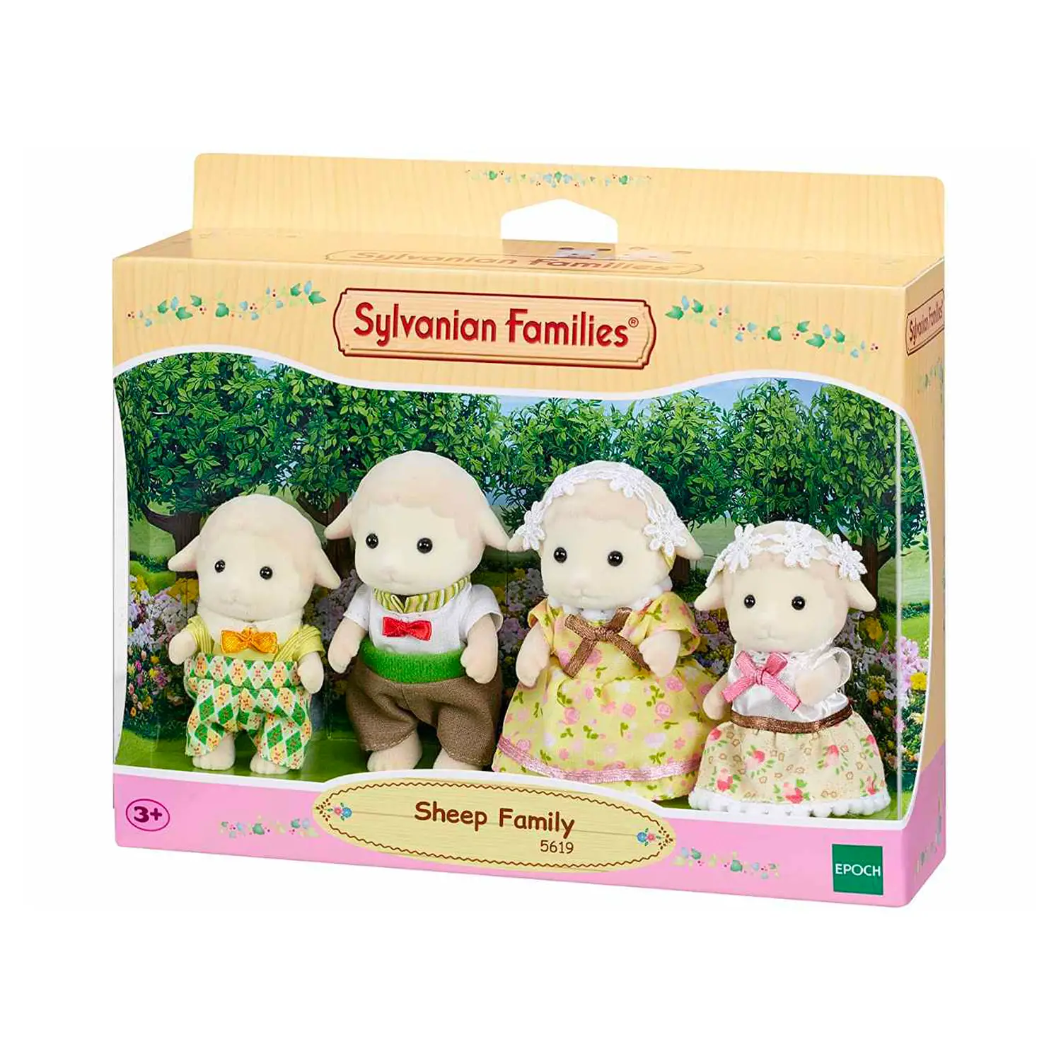 Sylvanian Families Famiglia Pecora - Set Giocattolo Bambole - play set e accessori bambole