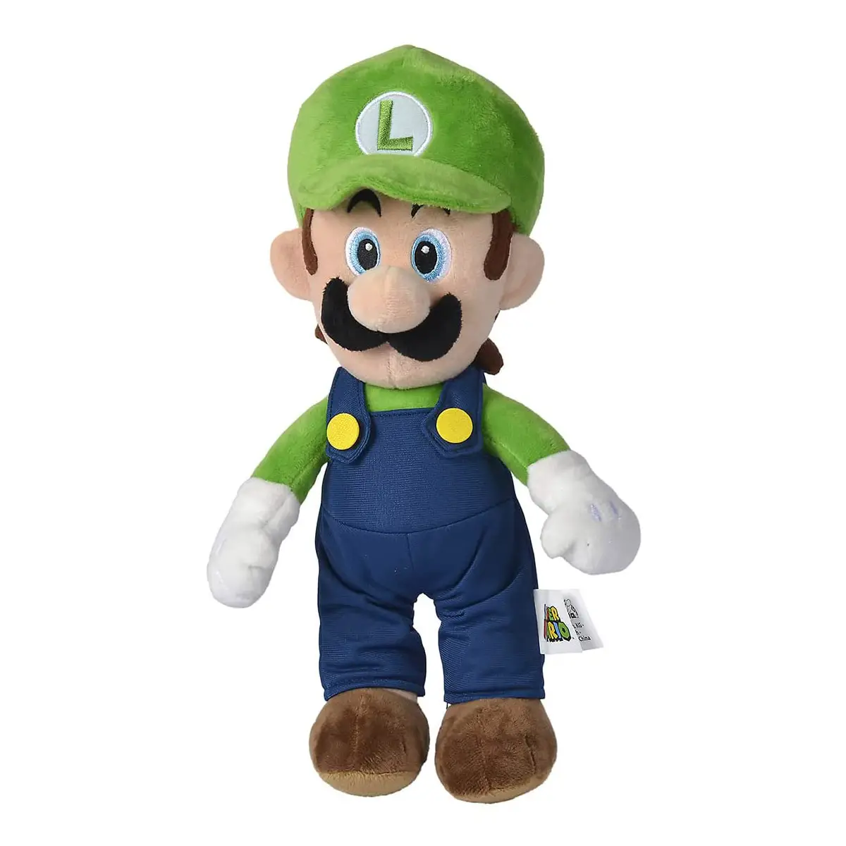 Peluche Super Mario - Luigi 30 cm - peluches 0/36 mesi