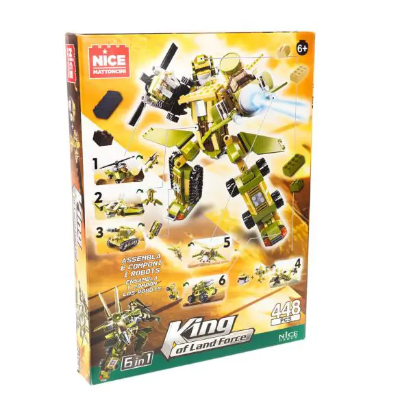 Maxi Robot Army Assemblabile - Gioco Creativo e Costruzioni Robotiche - tematiche