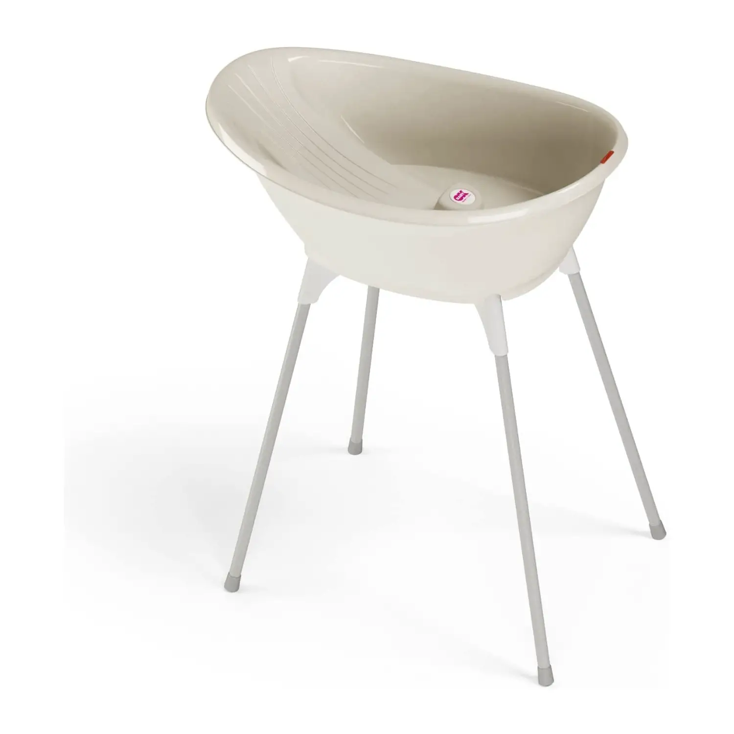 Vaschetta Bagnetto Neonato Bella con Cavalletto - Bianco - vasche