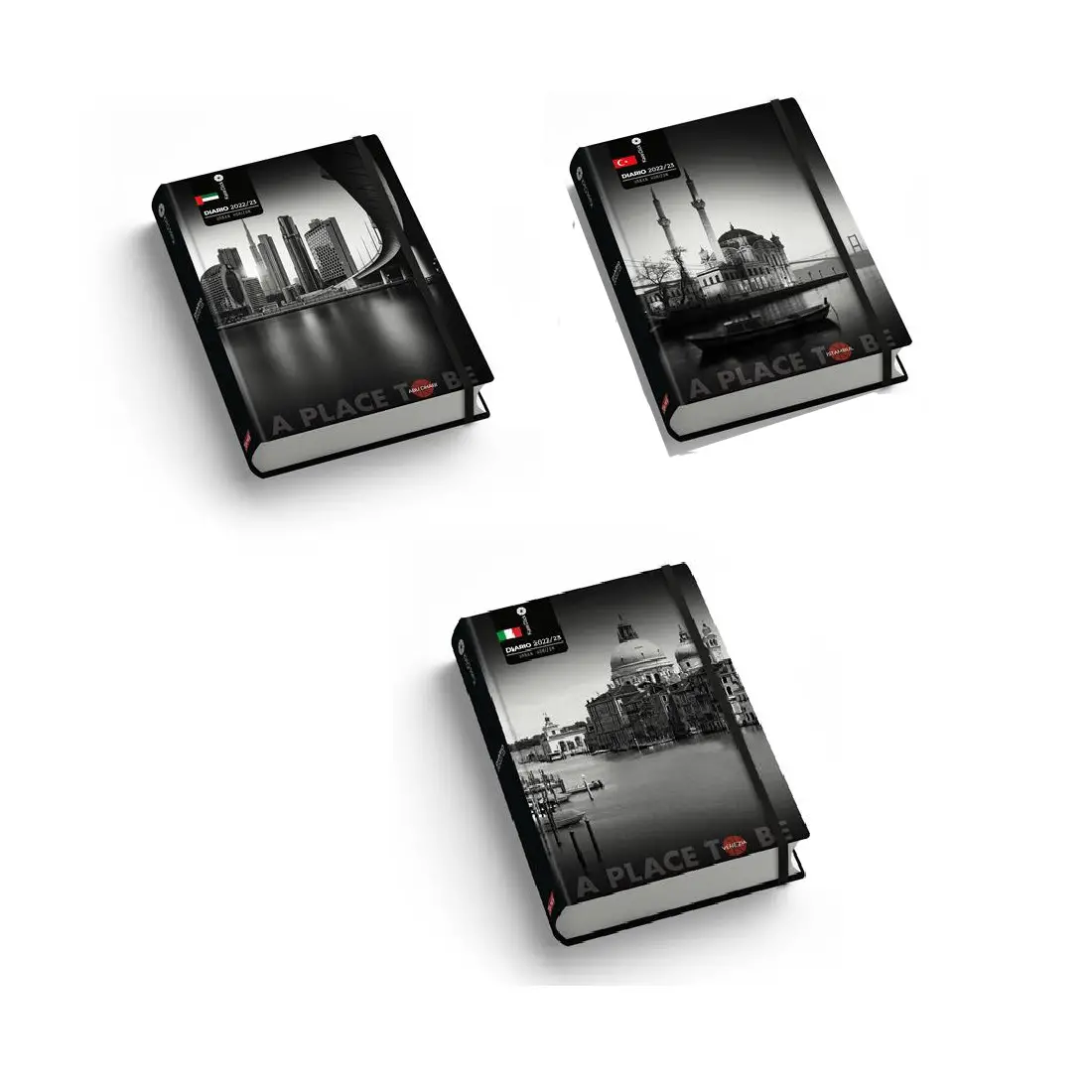 Kaos Click Diary Dated 12 Months cm. 10.8x16 Assorted - diaries