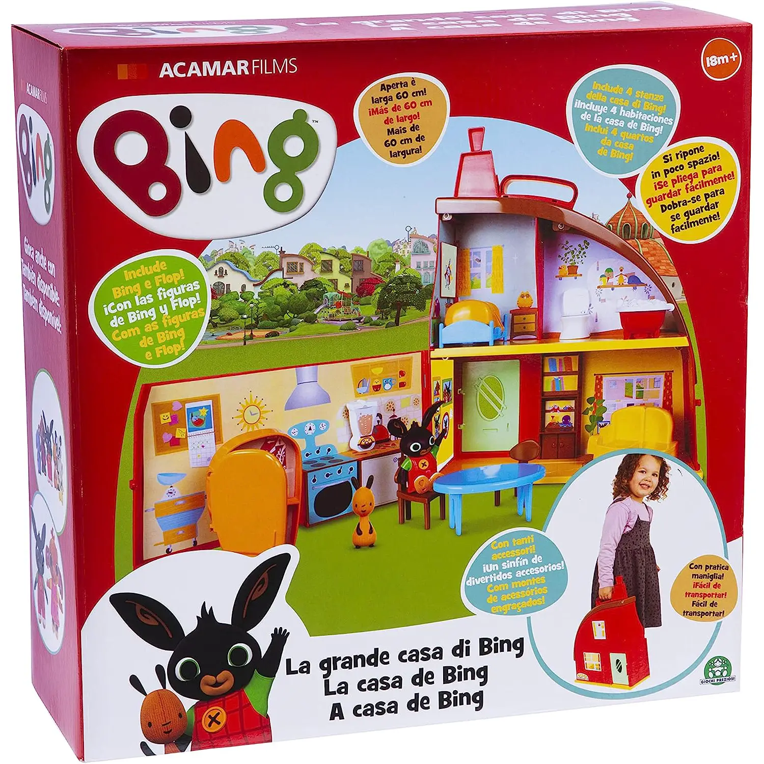 Playset Casa Bing con 2 Personaggi - play set e accessori bambole