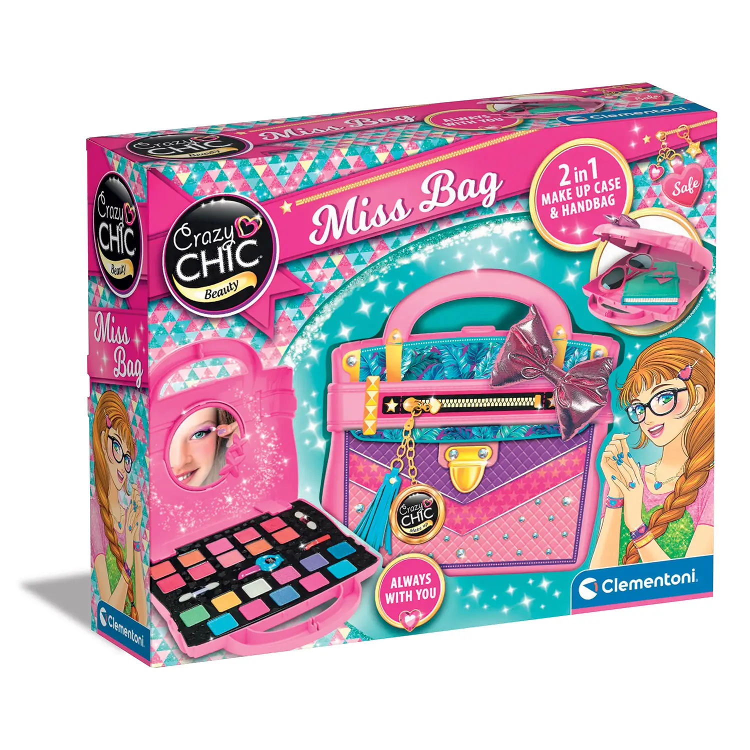 Crazy Chic Miss Bag Trousse – Borsa Make-Up Bambine - bellezza e accessori