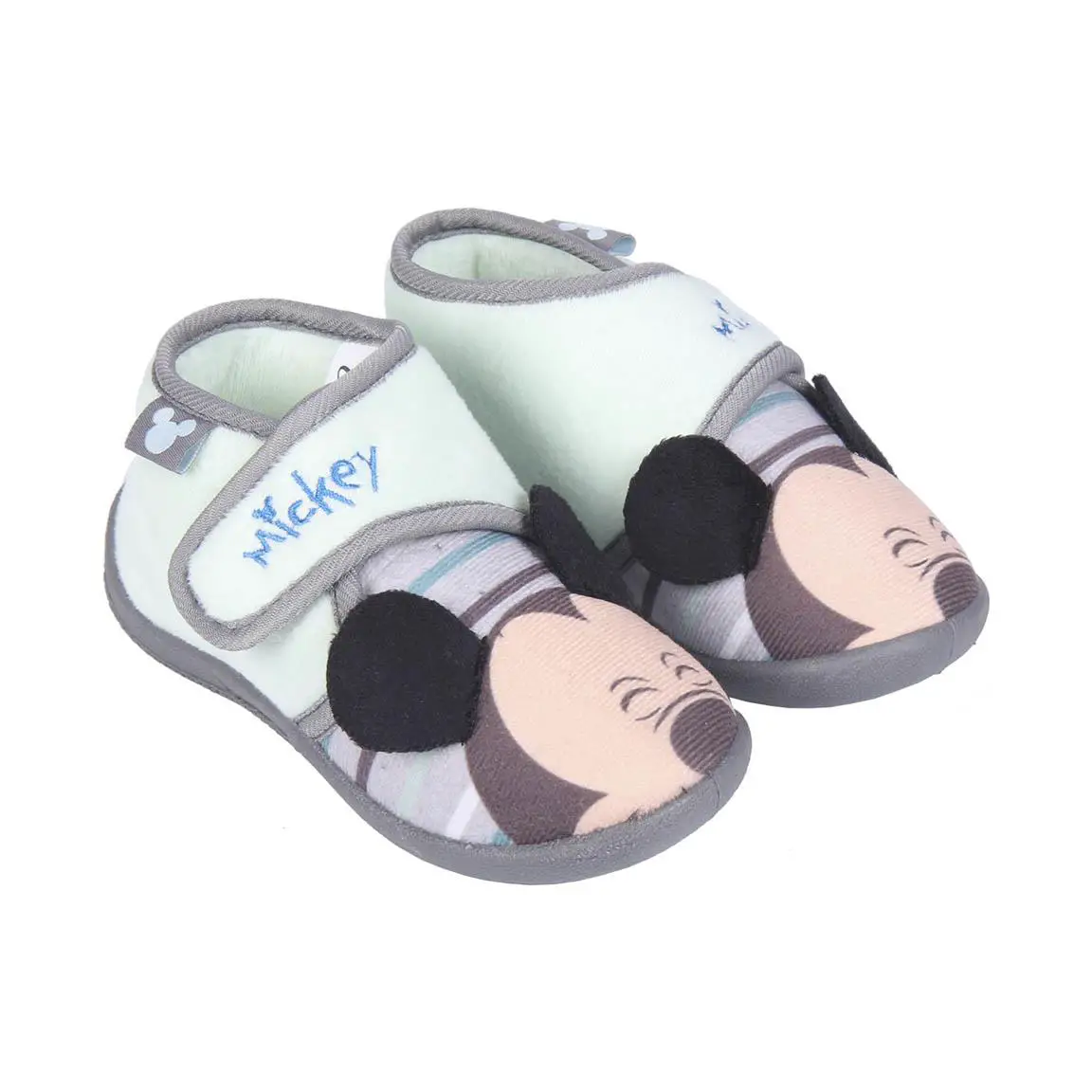 Mickey 3D Pantofole Stivaletto Medio T25 Light Green - regalo e gadget valigeria