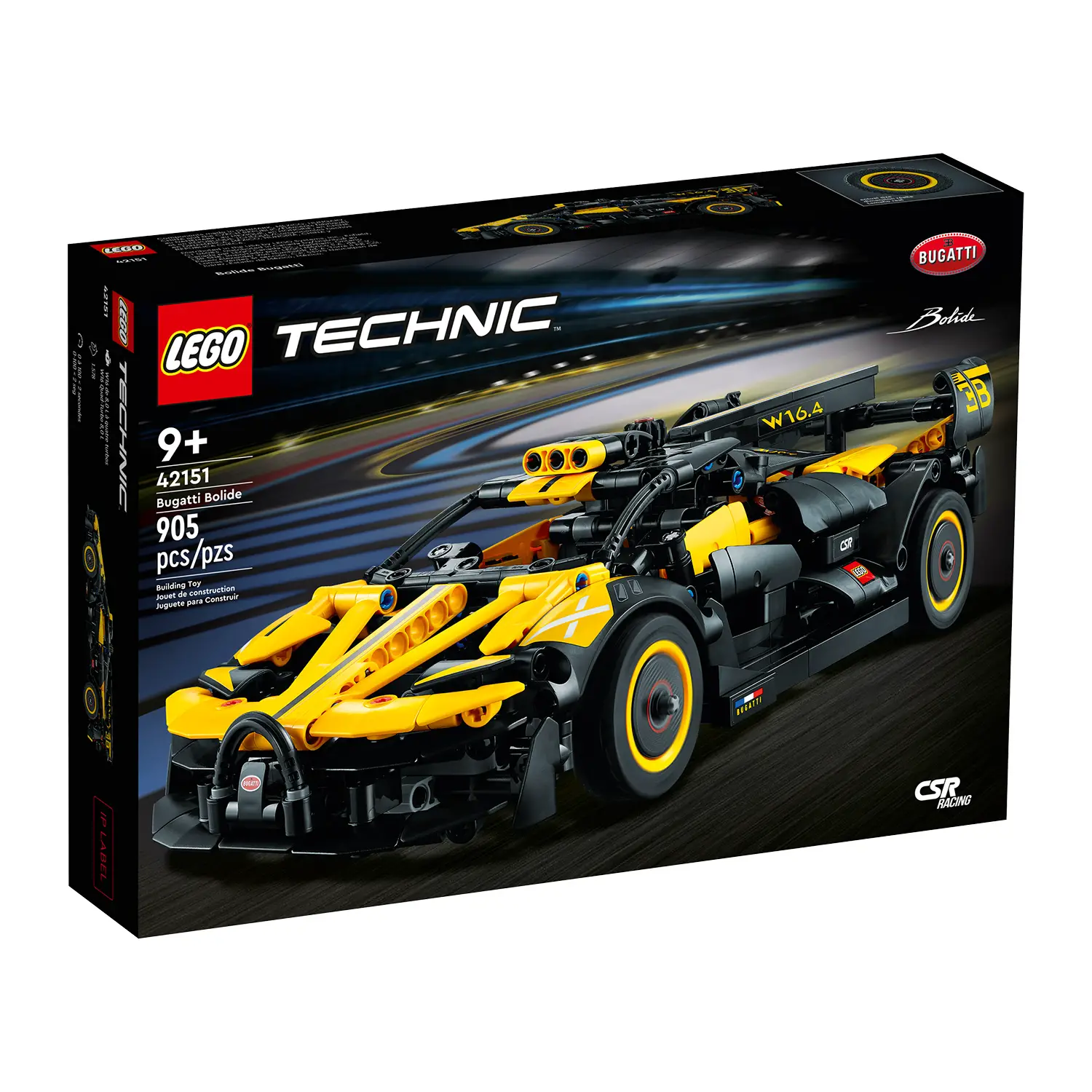 LEGO Technic Bugatti Bolide 42151 – Auto da Corsa da Collezione - lego