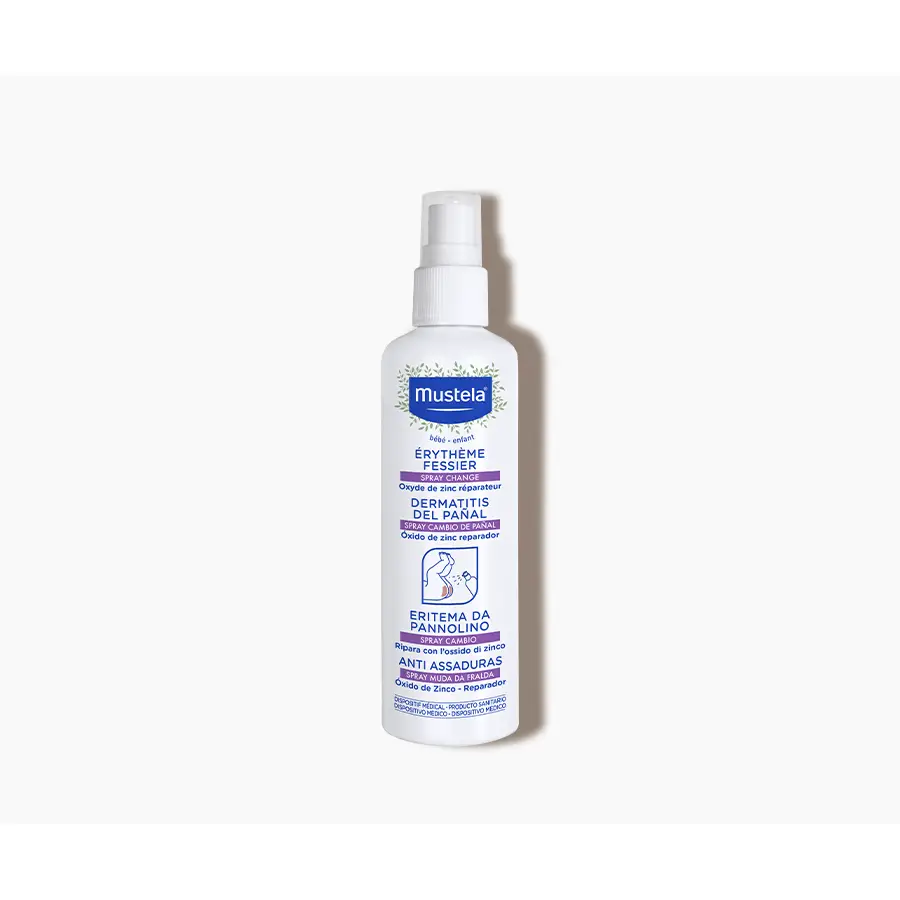 Mustela Spray Cambio 75 ml – Sollievo e Protezione per il Sederino del Bambino - cosmesi e igiene