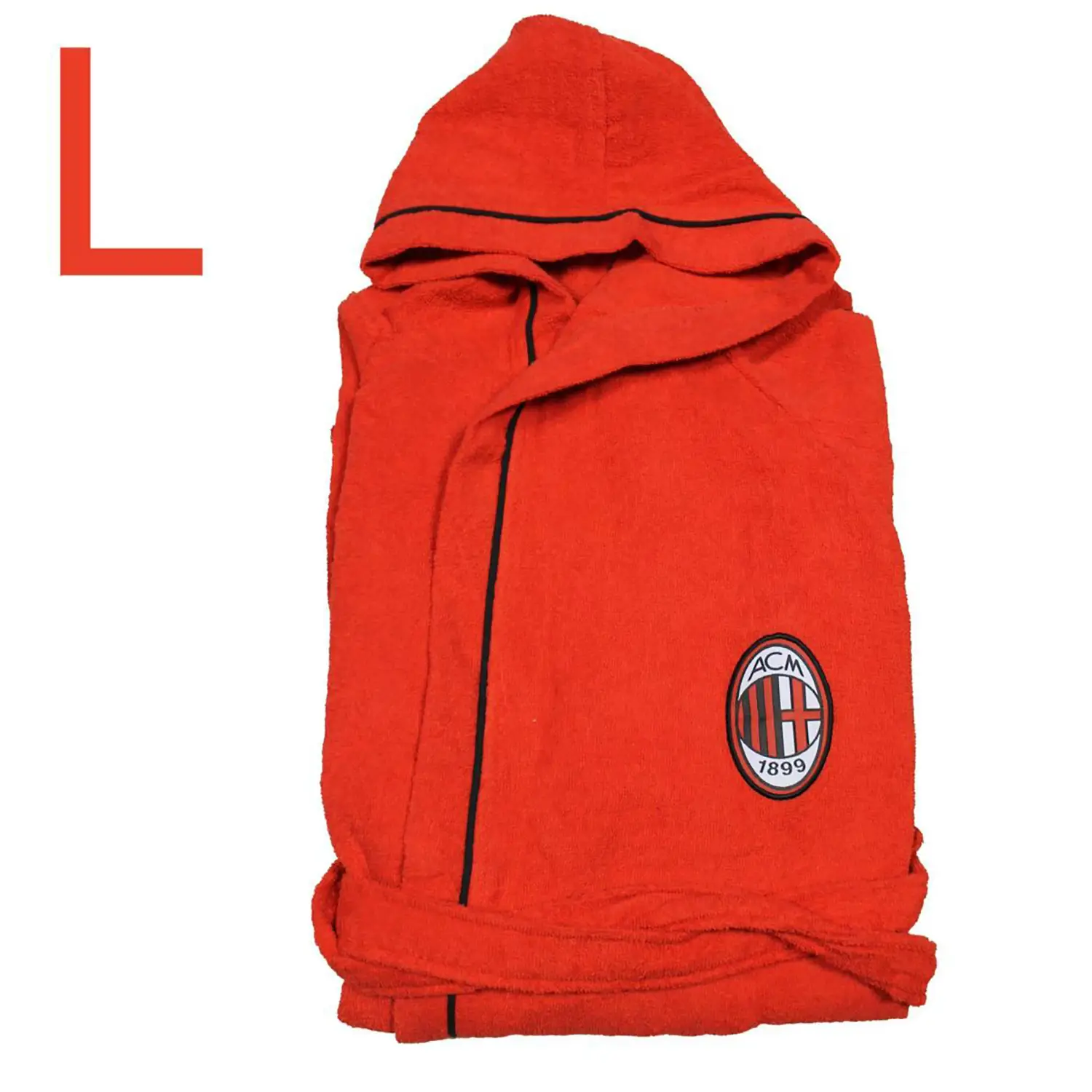 Accappatoio Microspugna Adulto Milan Taglia L - regalo e gadget valigeria