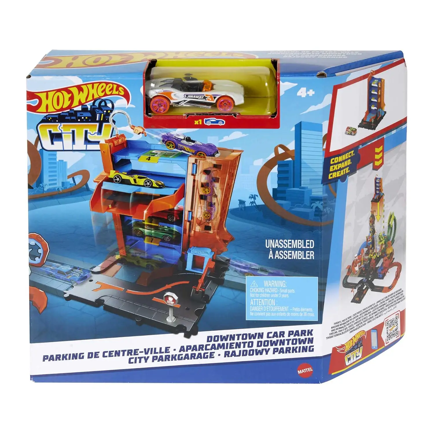 Hot Wheels City Parking Garage Hdr28 - action figures ed accessori