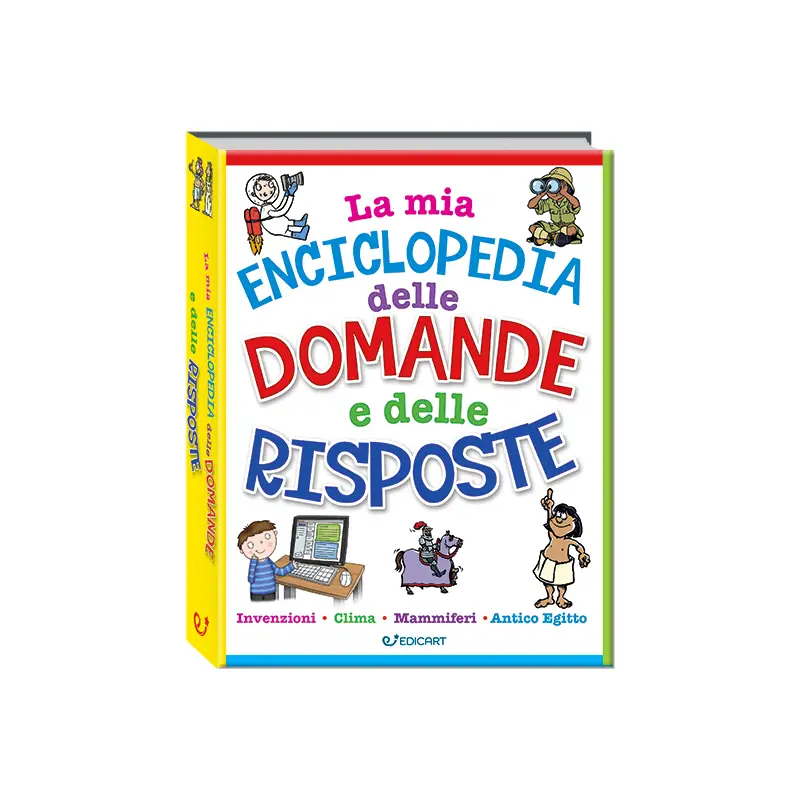 Libro 1000 Perché - Enciclopedia Domande per Piccoli Curiosi - Prima biblioteca