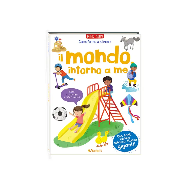 Libro Cerca, Attacca & Impara - Mondo per Piccoli Esploratori - Prima biblioteca