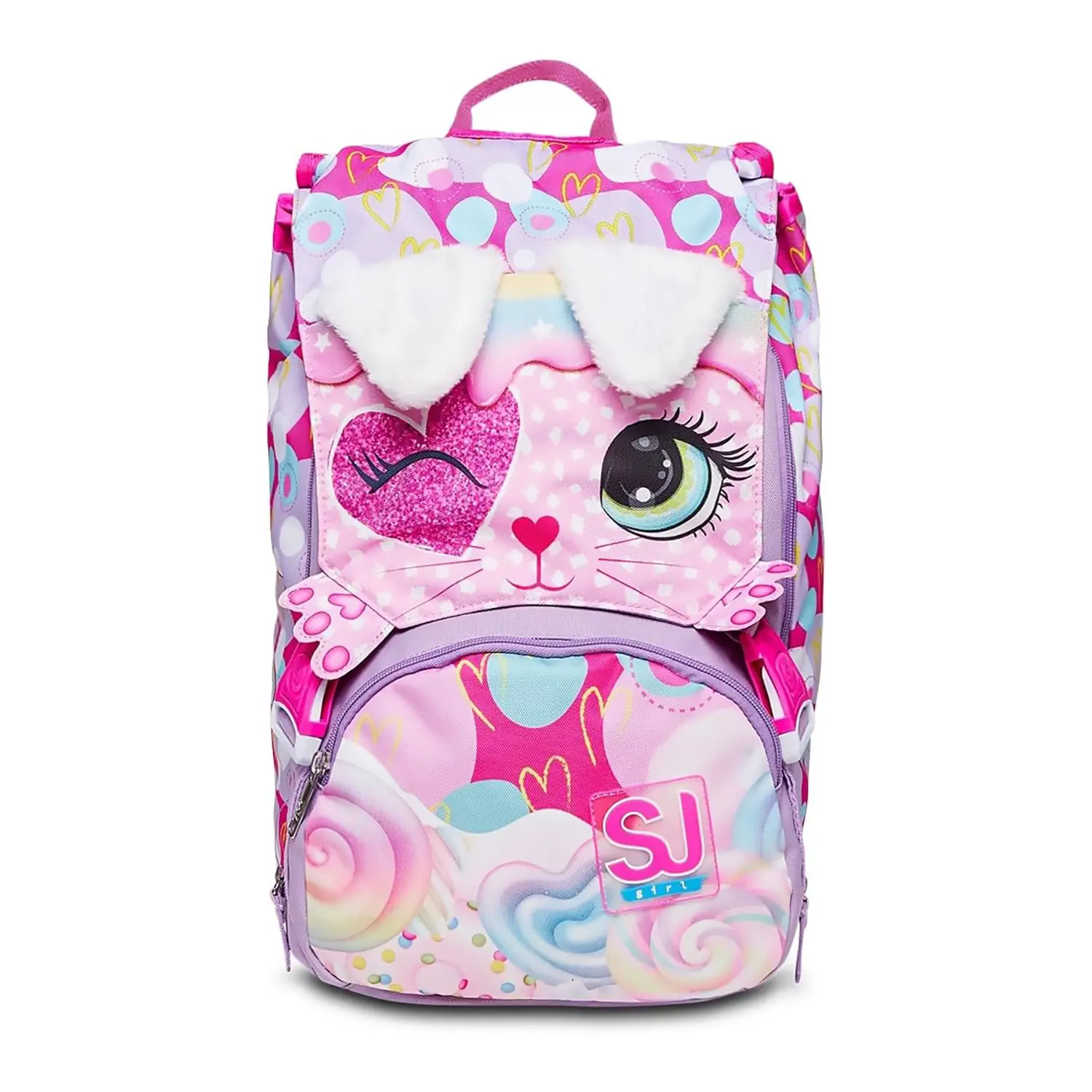 Sj Gang Heart Lolly Zaino Scuola Sdoppiabile Big - zaini scuola