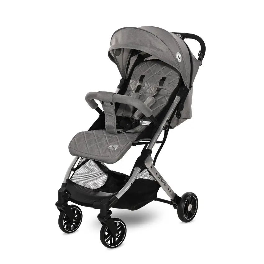 Passeggino Lorelli Fiorano Grey Telaio Argento - passeggini compatti