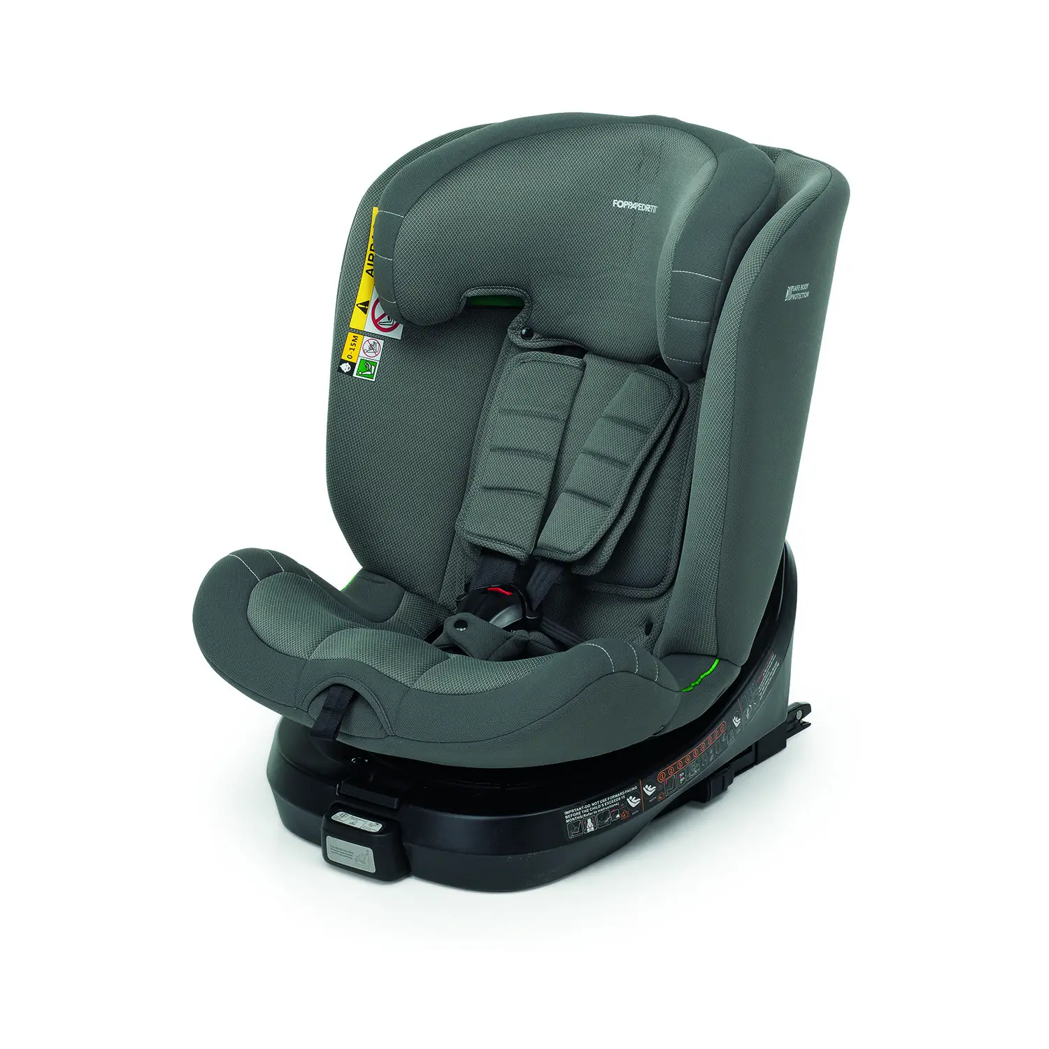 Seggiolino Auto Iturn I-size Grey Girevole 0-12anni 40-150cm Foppapedretti - bambini 40-150 cm (0-12 anni)