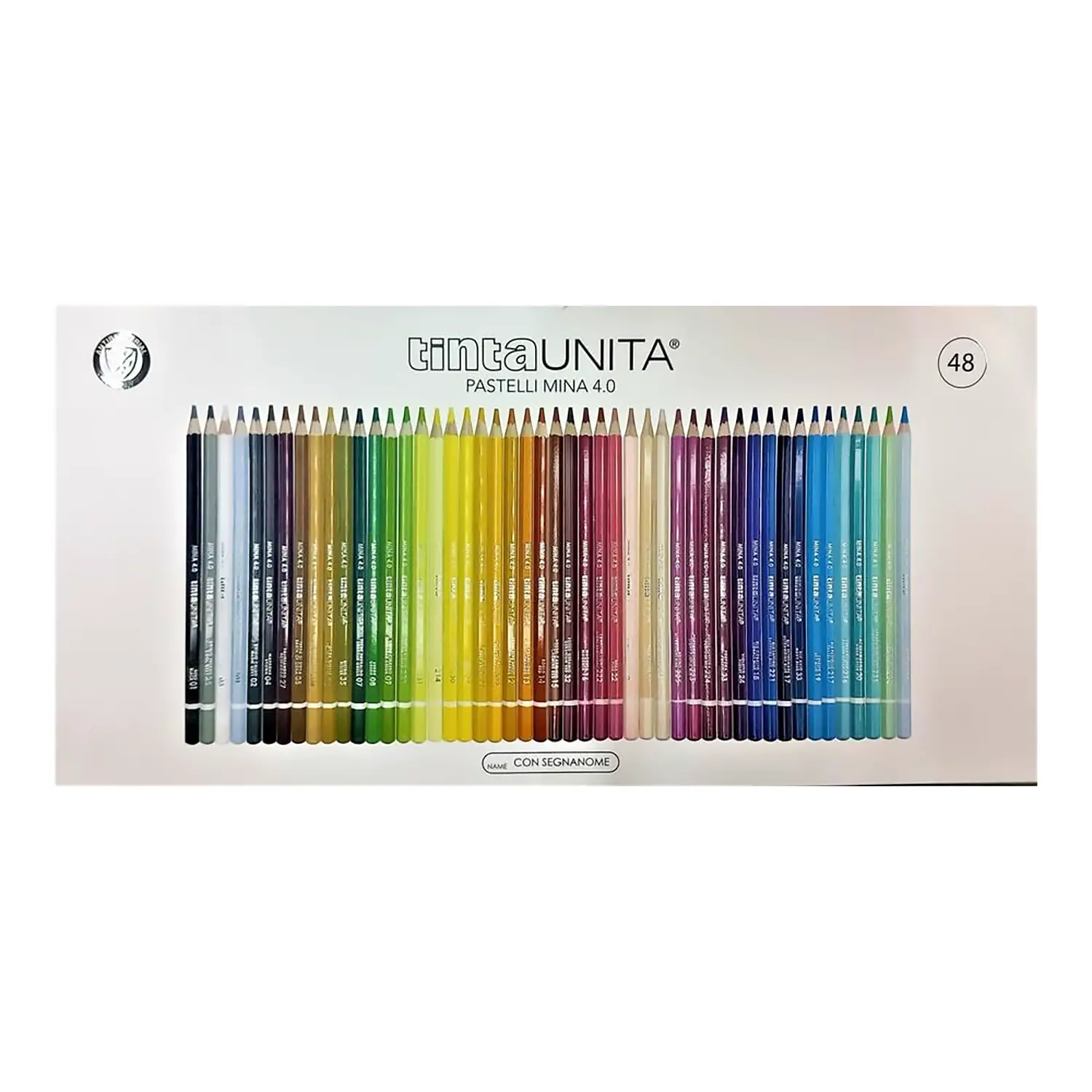 Tinta Unita Skyline Pastelli Mina 4.0 48 Colori - Pastelli