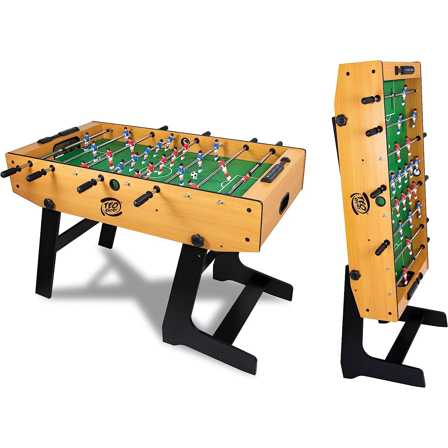 Calcetto Pieghevole con Aste Telescopiche – Sicuro e Salvaspazio - tavoli gioco