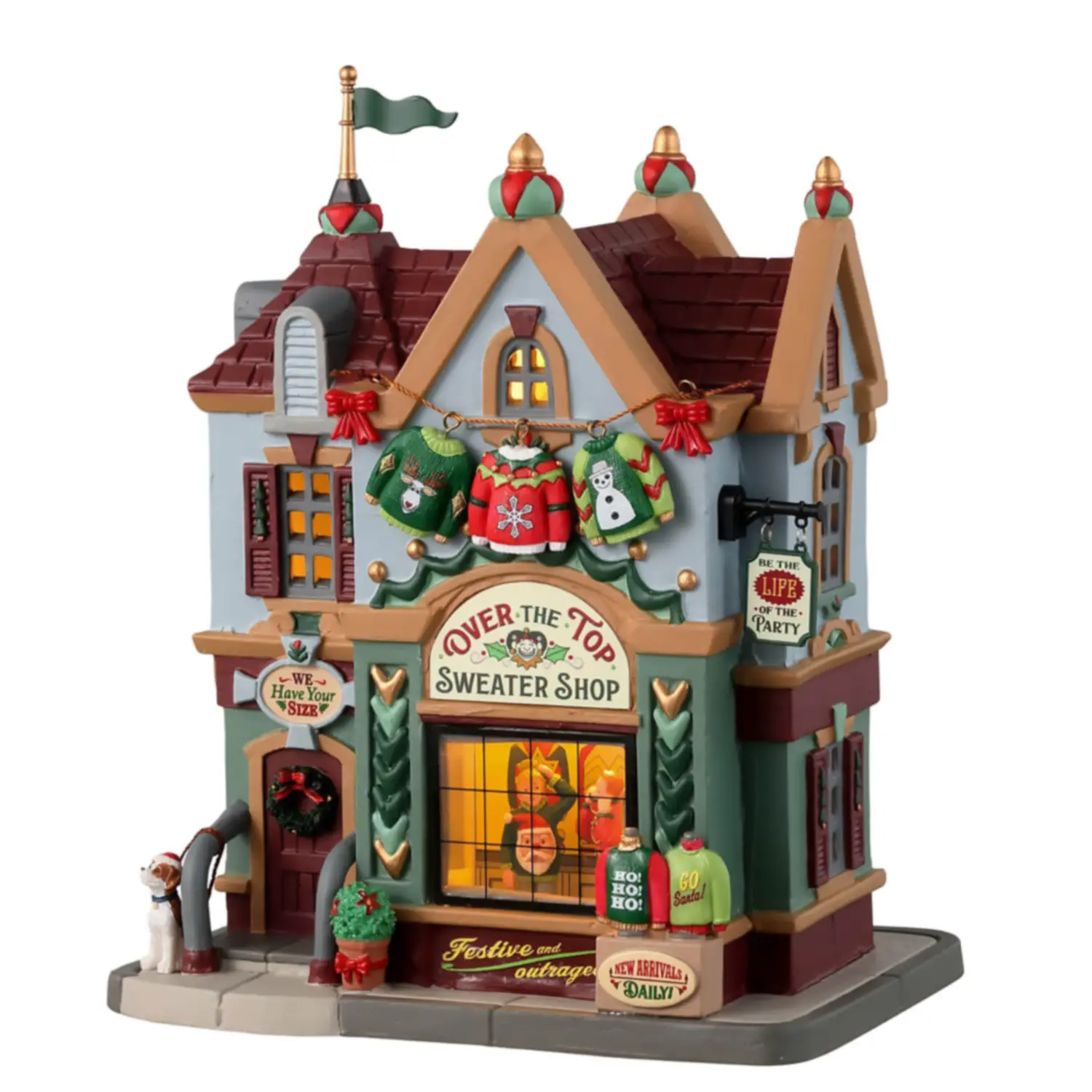 Negozio Maglioni Stravaganti – Over The Top Sweater Shop a Caddington - scene e villaggi