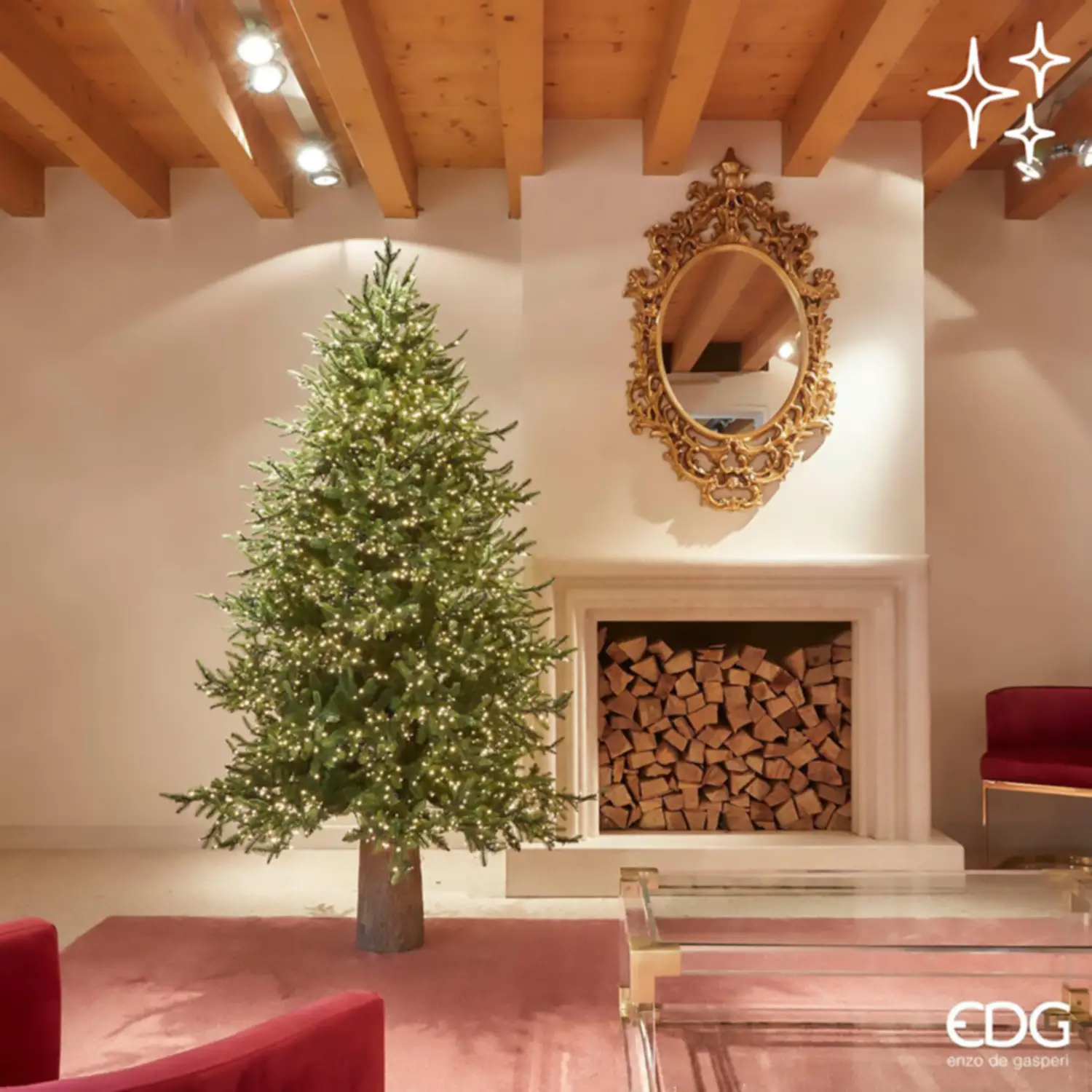 Albero di Natale Pino Luxury H 210 cm con 4000 LED ### **ULTIMO PEZZO** - alberi