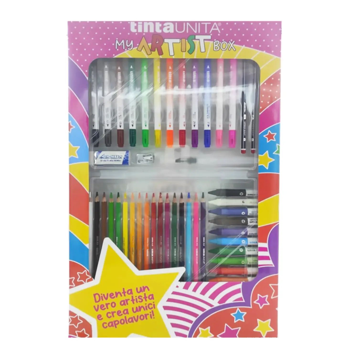 Solid Color My Artist Box Medium - Pastels