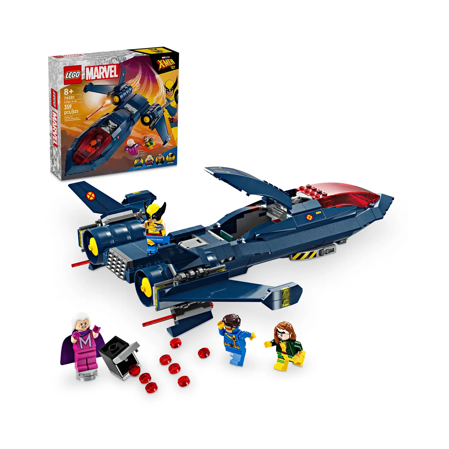 Lego Super Heroes Marvel - X-Jet di X-Men 76281 - lego