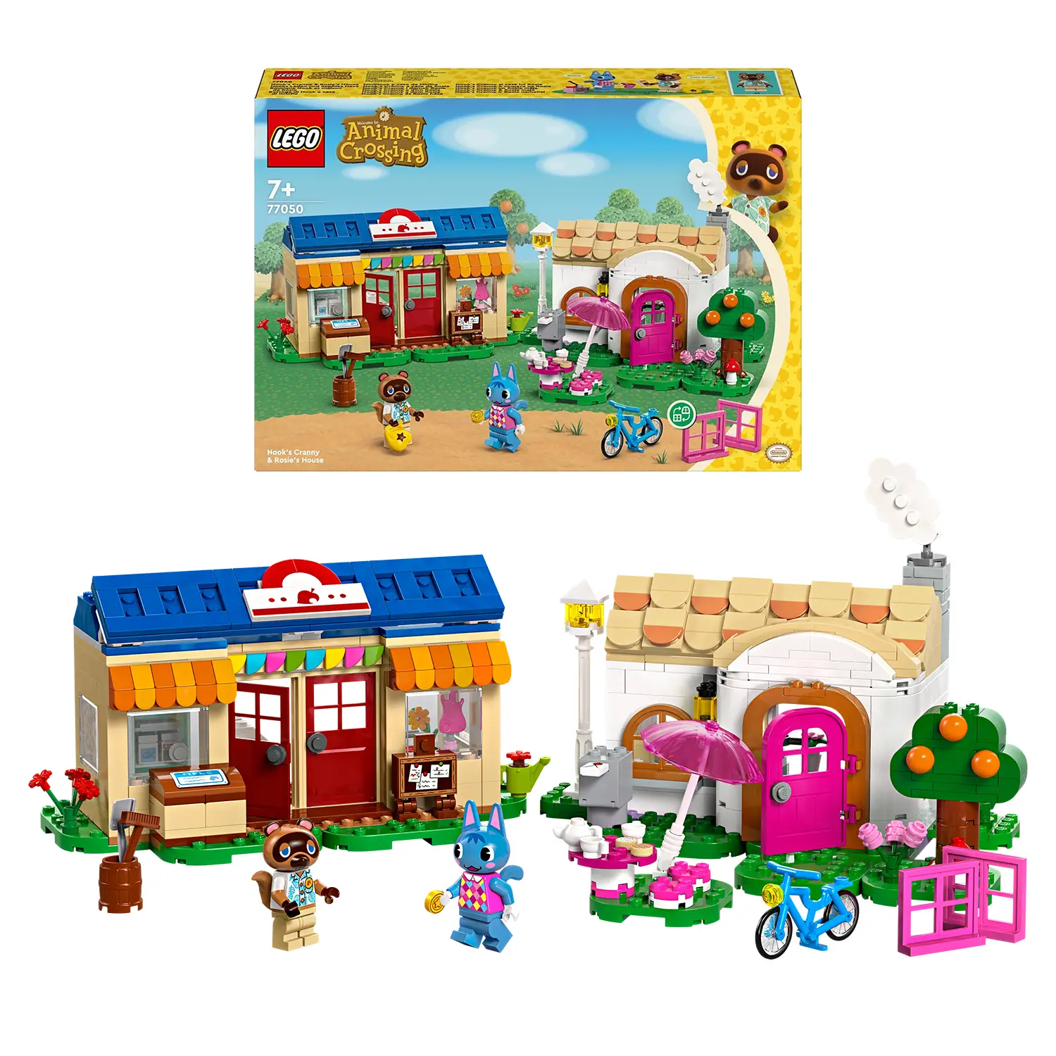 Lego Animal Crossing - Bottega di Nook e casa di Grinfia 77050 - lego