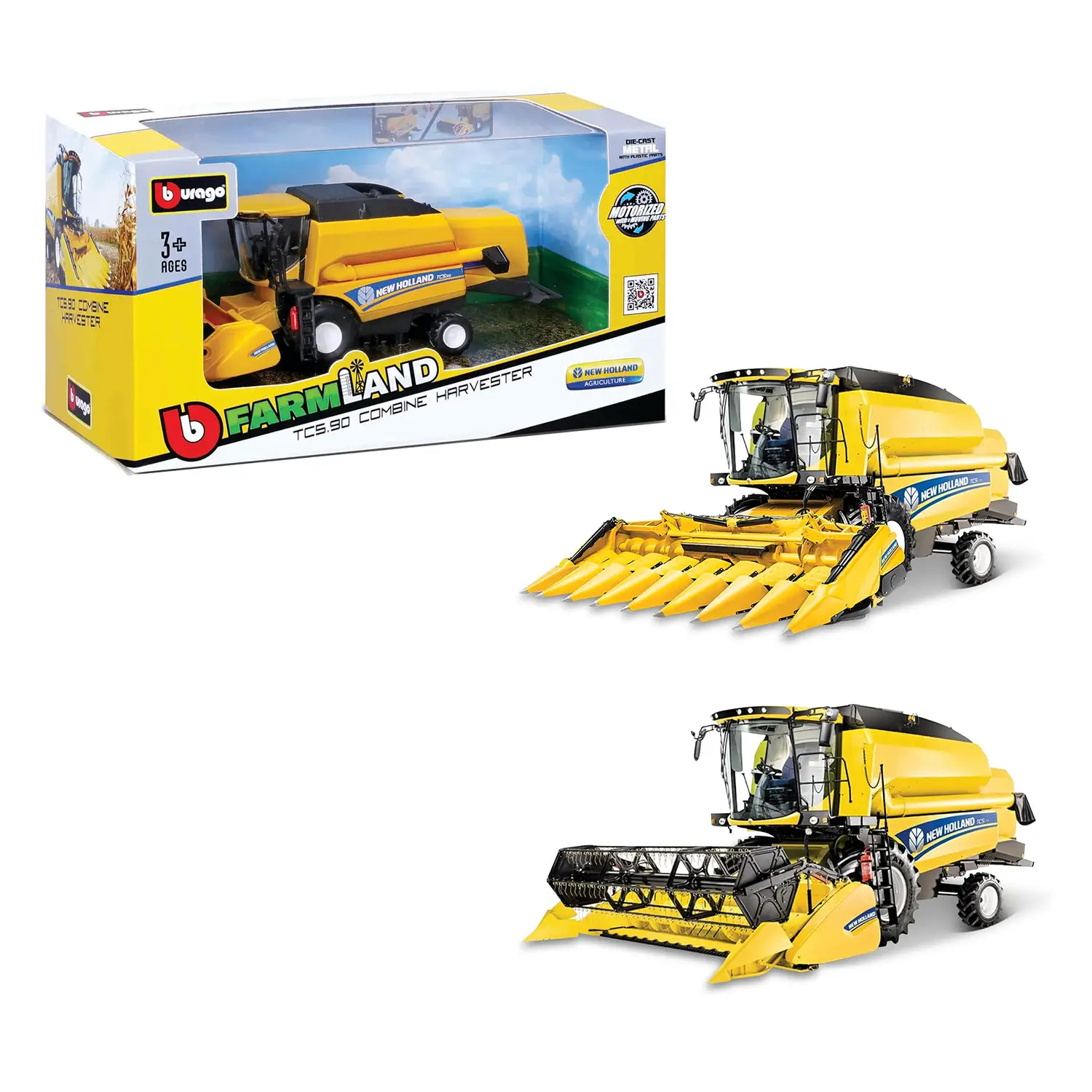 Trattorer Farmland New Holland TC5.90 Grano/Mais 18cm - modellini