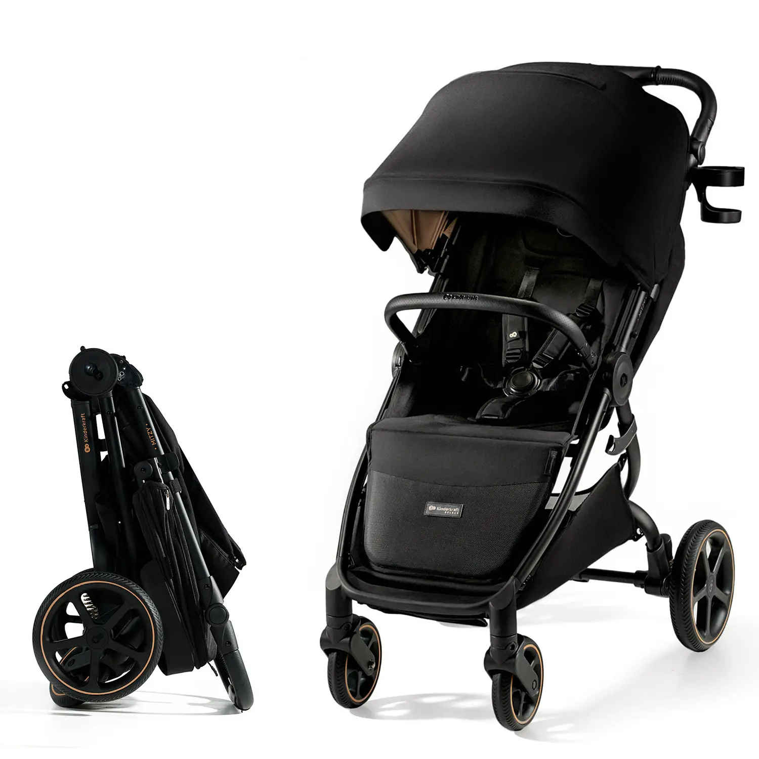 Passeggino Mitzy Black Kinderkraft - passeggini compatti