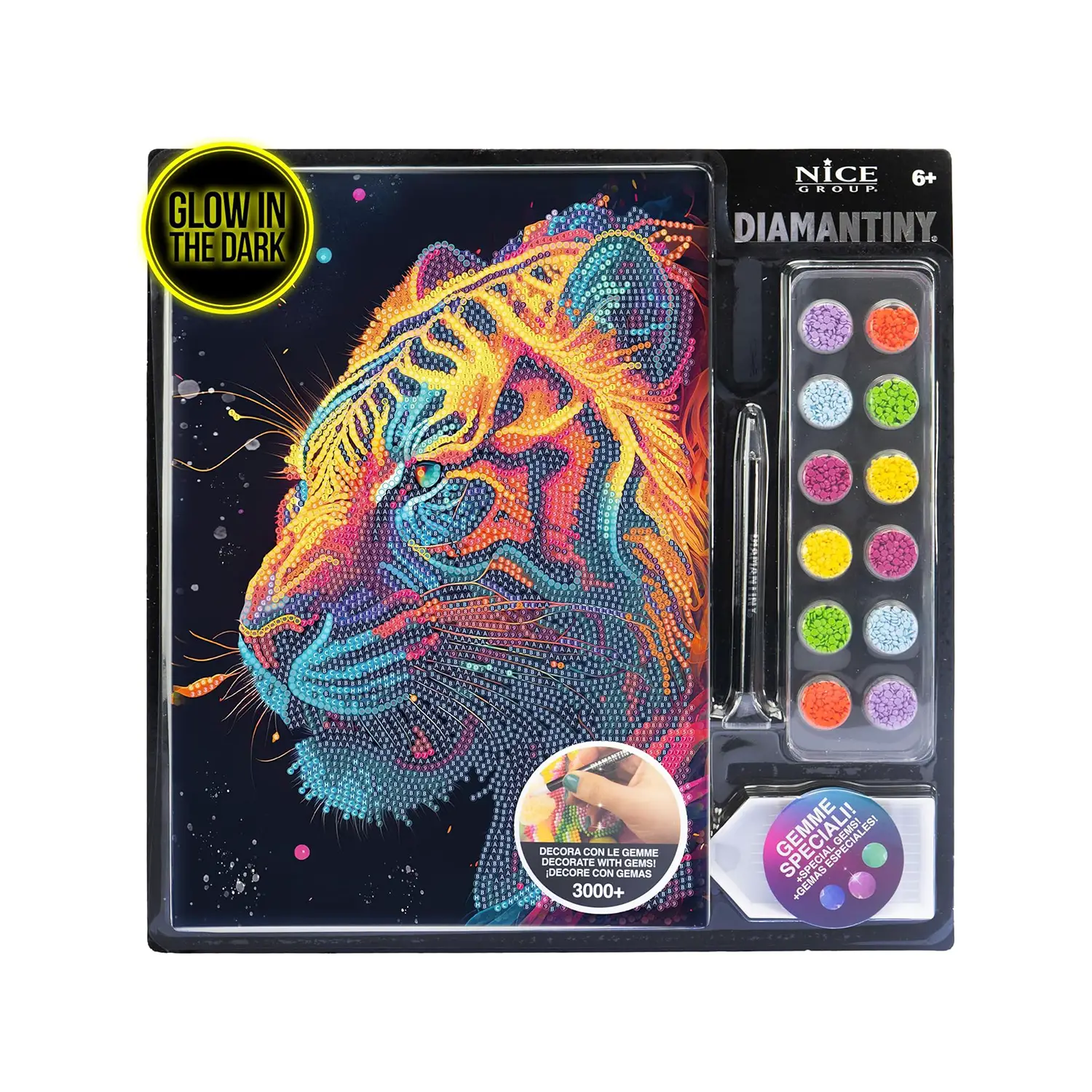 Diamantiny Level Up Pop 2 Tiger - gift and luggage gadgets