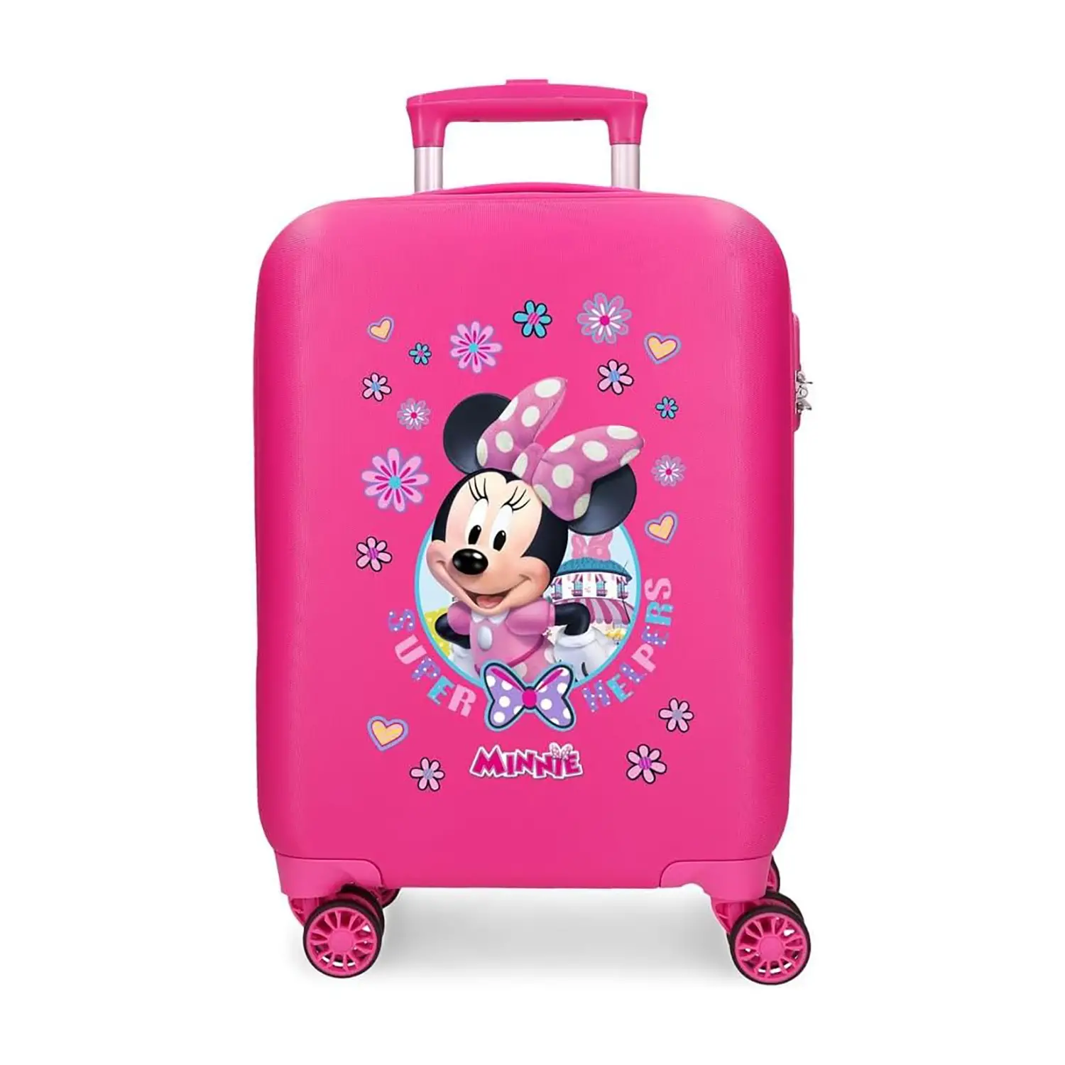 Minnie Super Helpers Trolley Abs 50cm 4 Wheels Fuchsia - gift and luggage gadgets