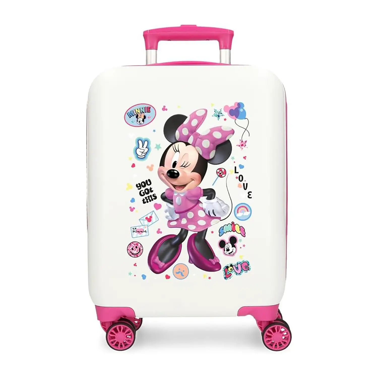 Minnie Party Trolley Abs 50cm 4 Ruote - regalo e gadget valigeria