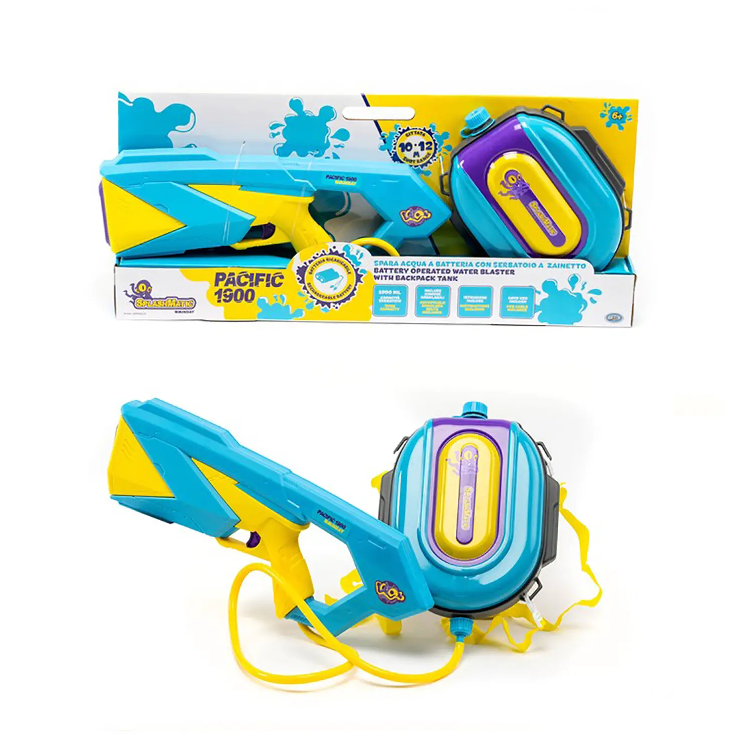 Splashmatic Pacific 1900 Water Gun - Summer Sea