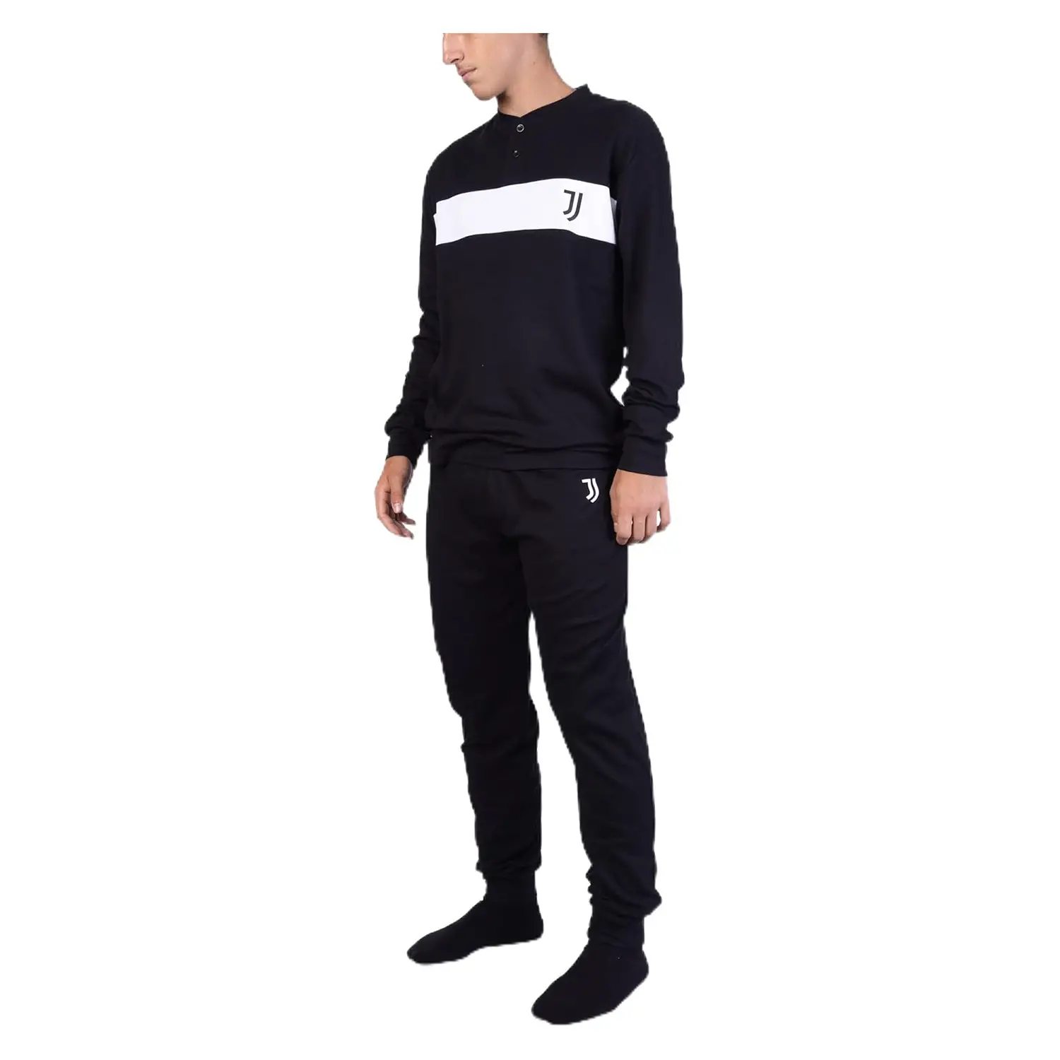 Pigiama Serafino Interlock Juventus XXL - regalo e gadget valigeria