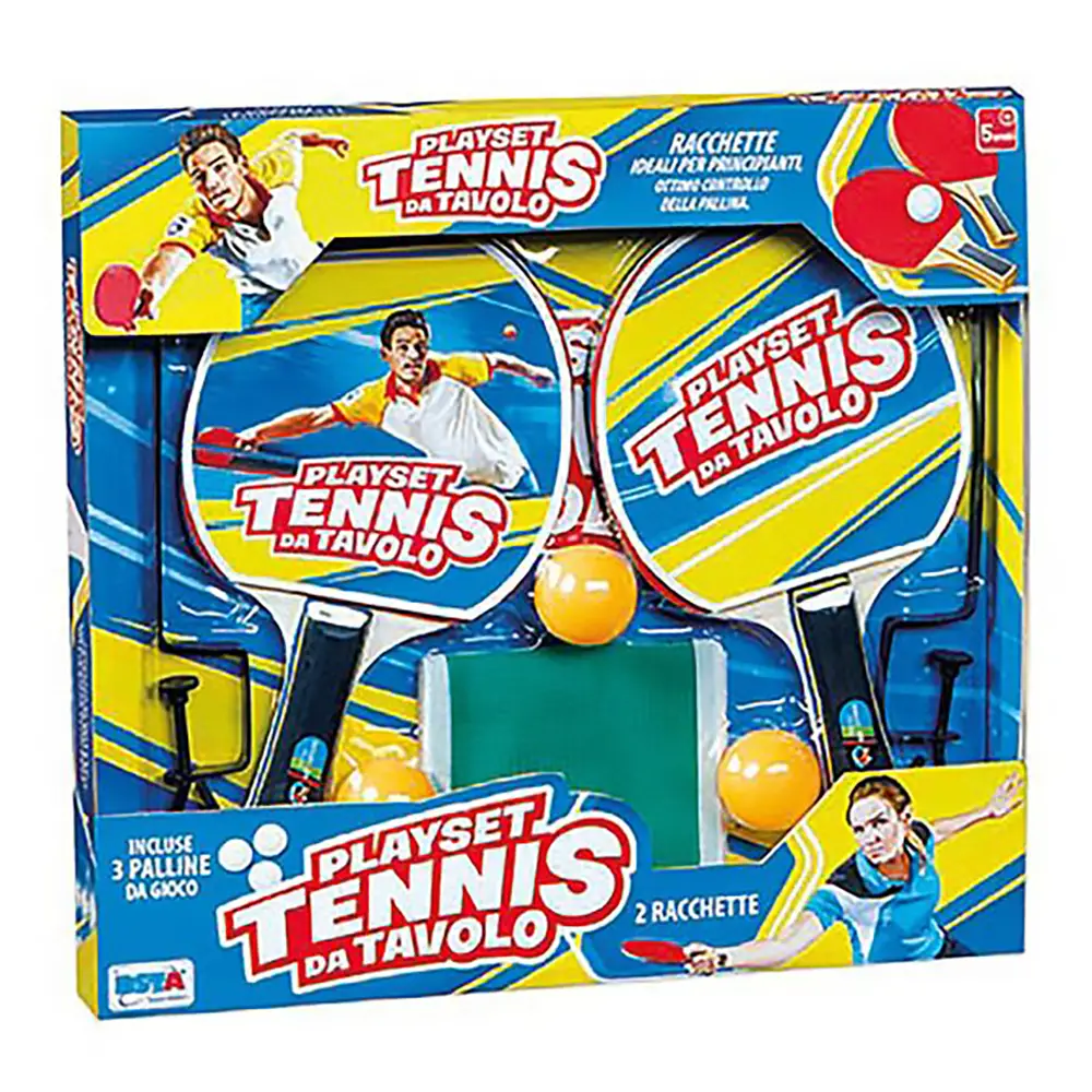 Playset Tennis Tavolo Completo – 3 Palline e Rete Regolabile - tavoli gioco