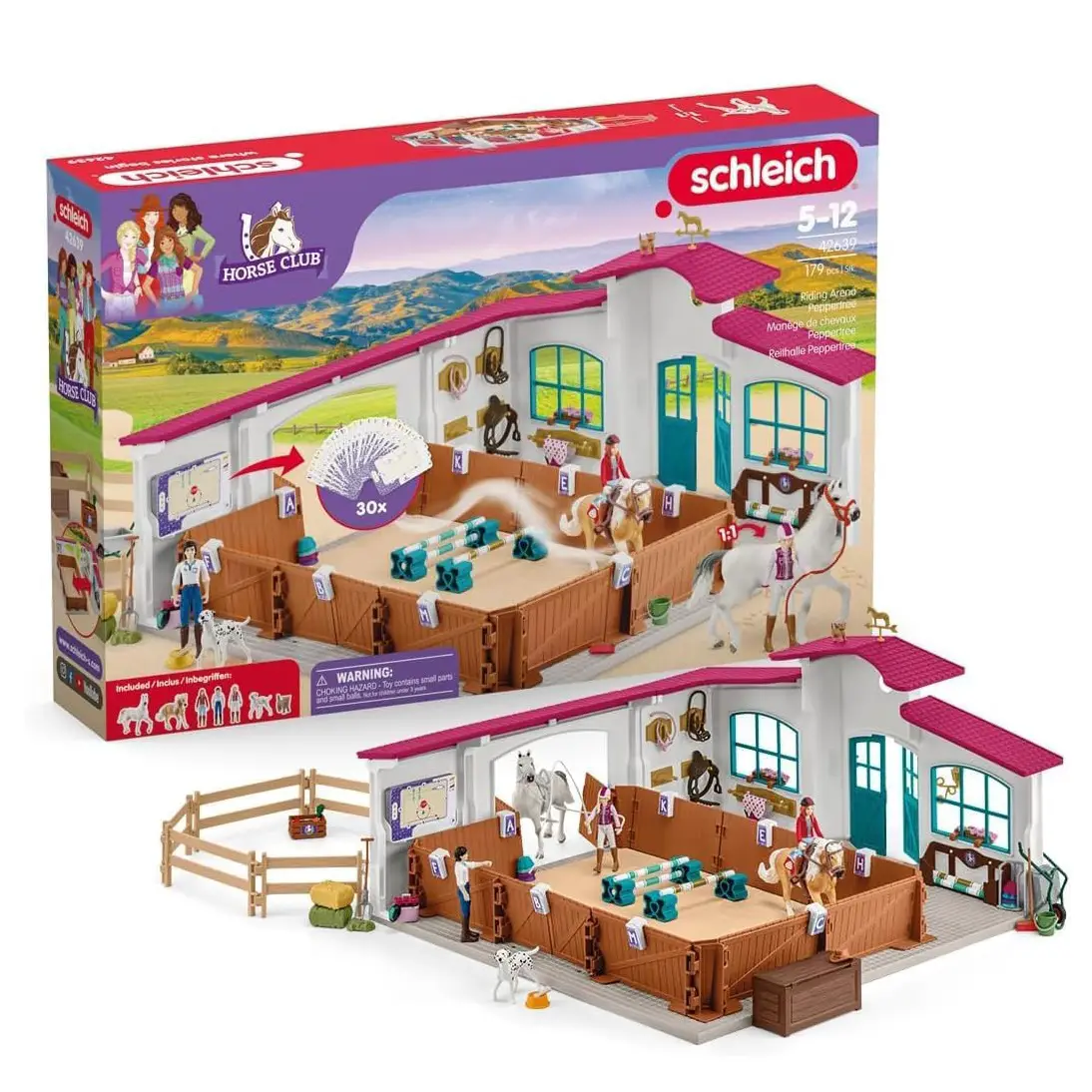 Schleich Horse Club Horse Riding Peppertree - Animals