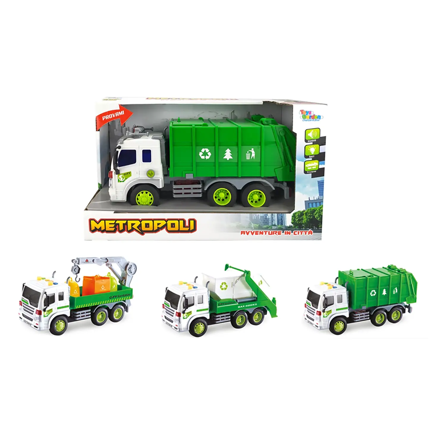 Trasporto Rifiuti Metropoli Ecologico - modellini