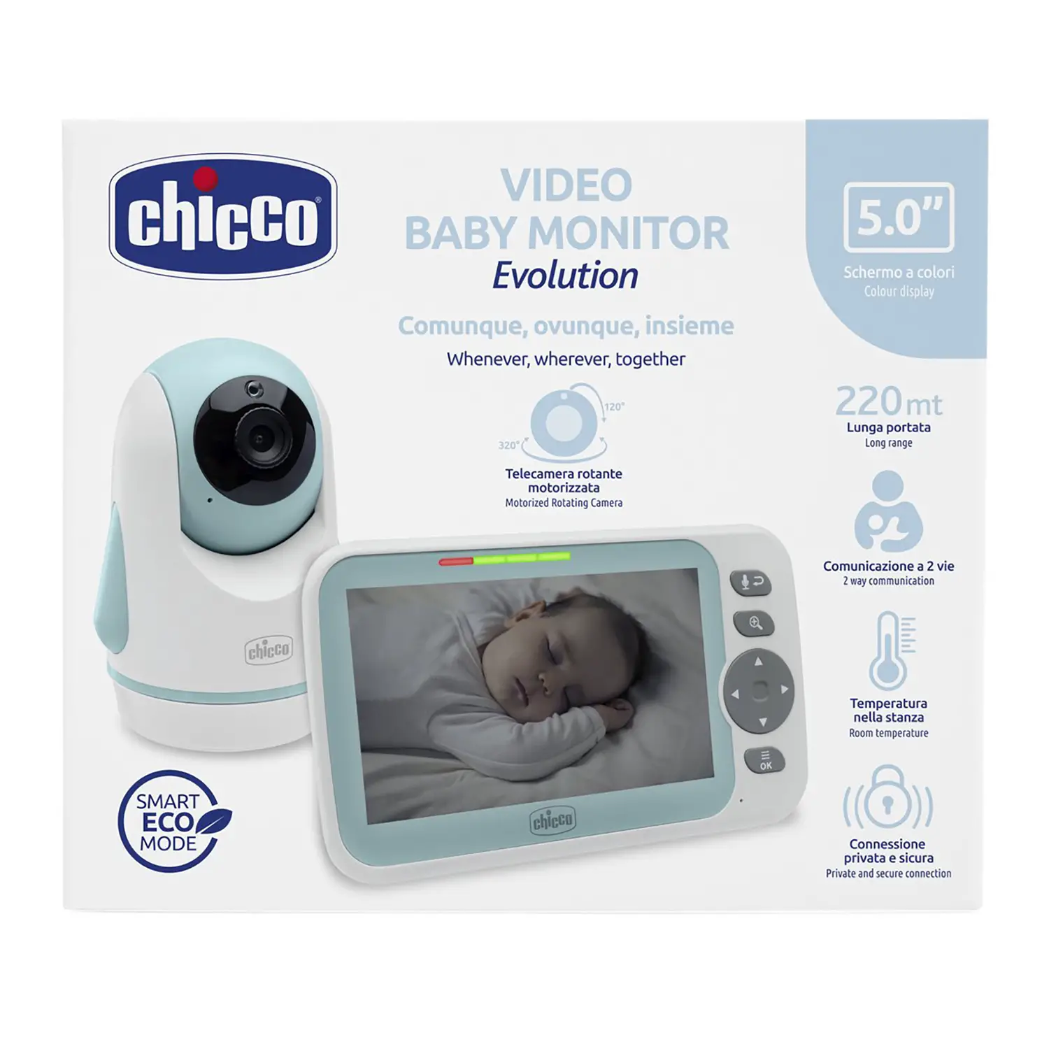 Video Baby Monitor Evolution - interfono videomonitor