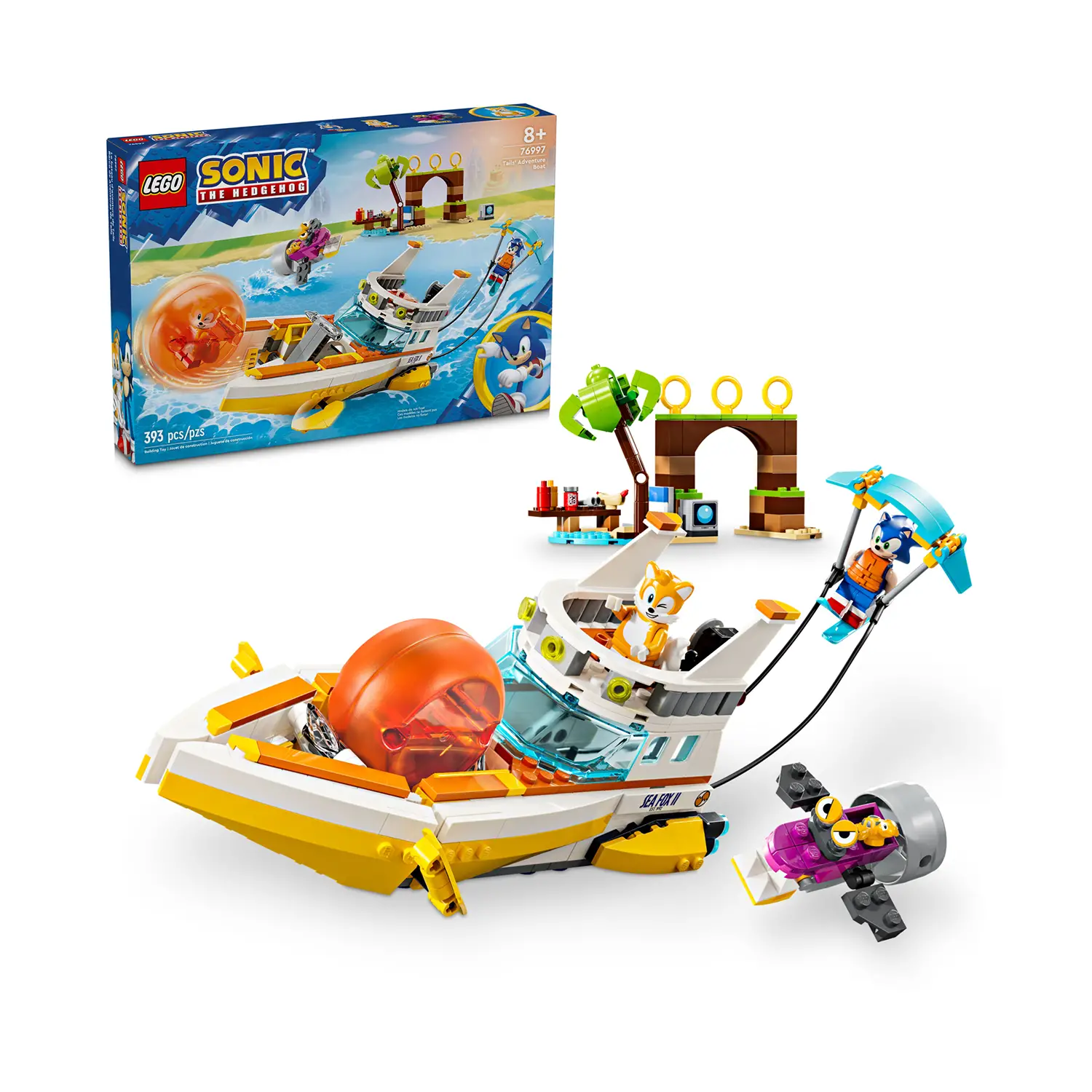 Lego Sonic - L’aeroscafo Delle Avventure di Tails 76997 - lego