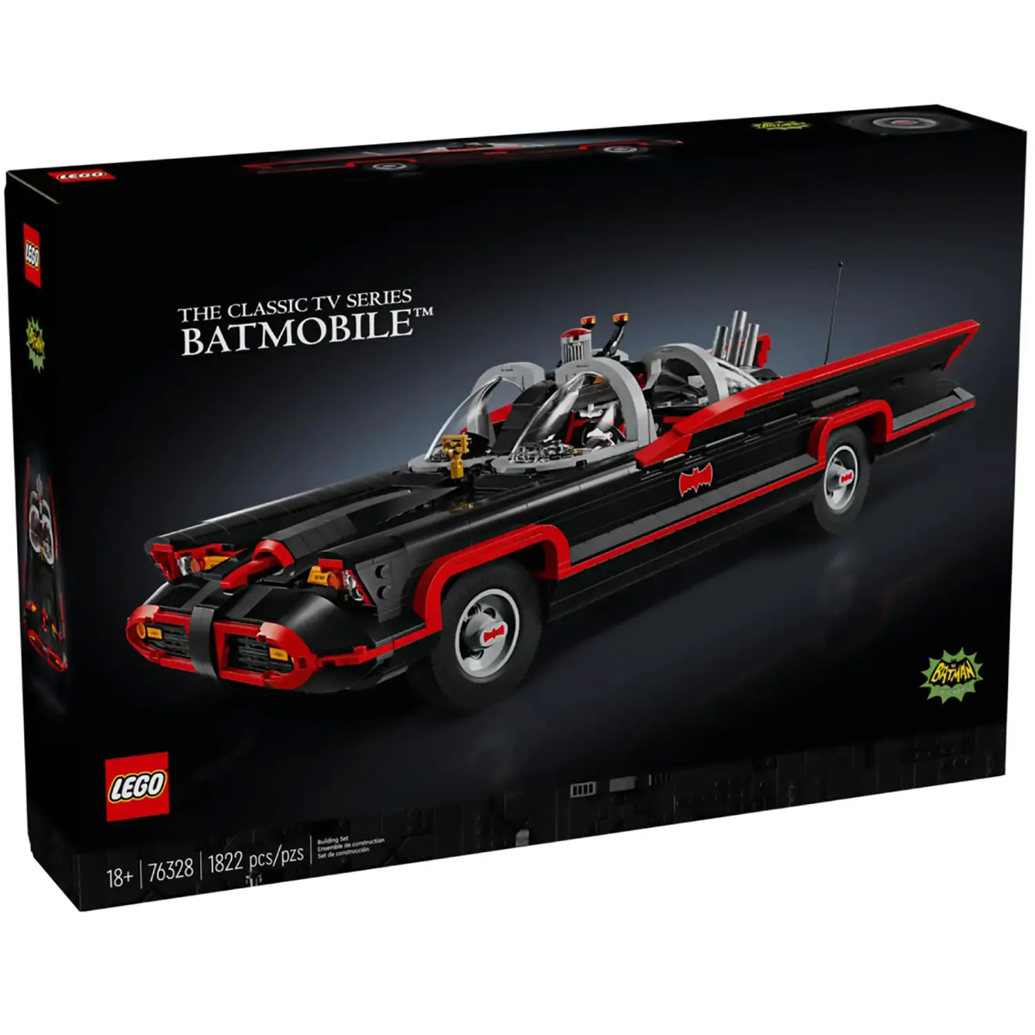 Lego Super Heroes Dc - Batman : Batmobile Classic Tv Series 76328 - lego