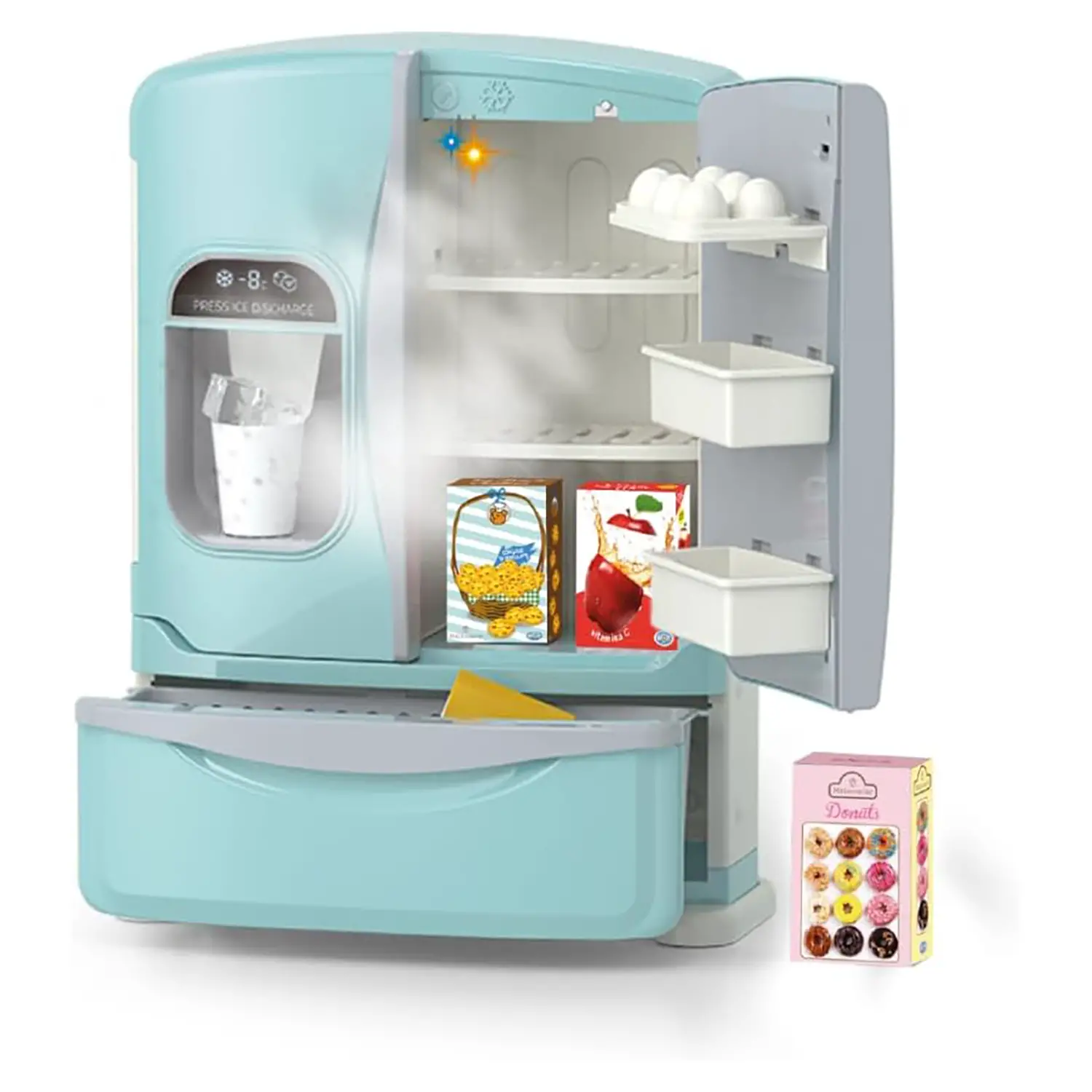 Frigorifero Deluxe Maisonelle - Divertimento per i Piccoli Chef - Cucine e gioco simbolico