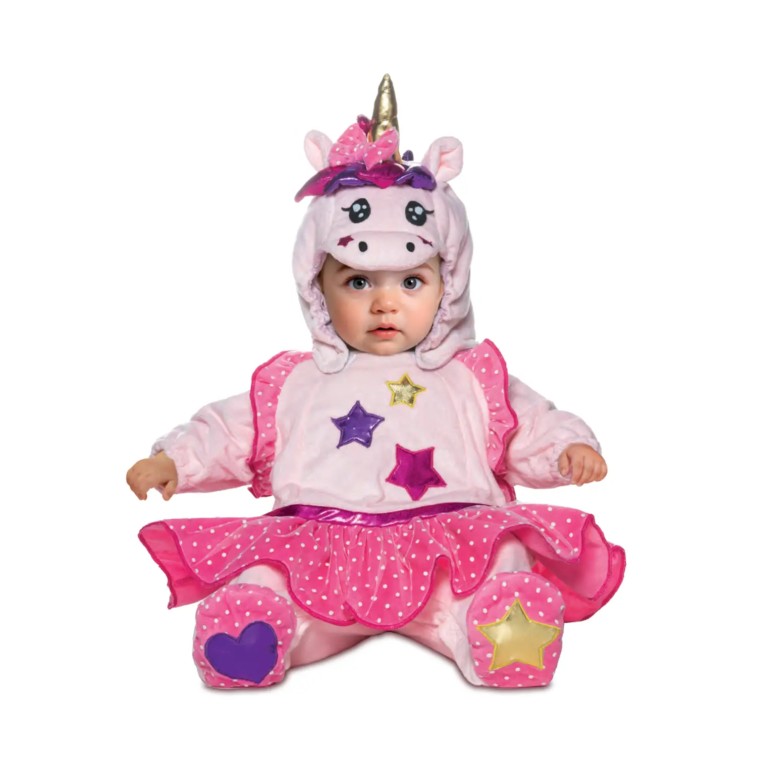 Costume Tenero Unicorno Superbaby - Taglia 6/9 Mesi - abiti bambino e bambina
