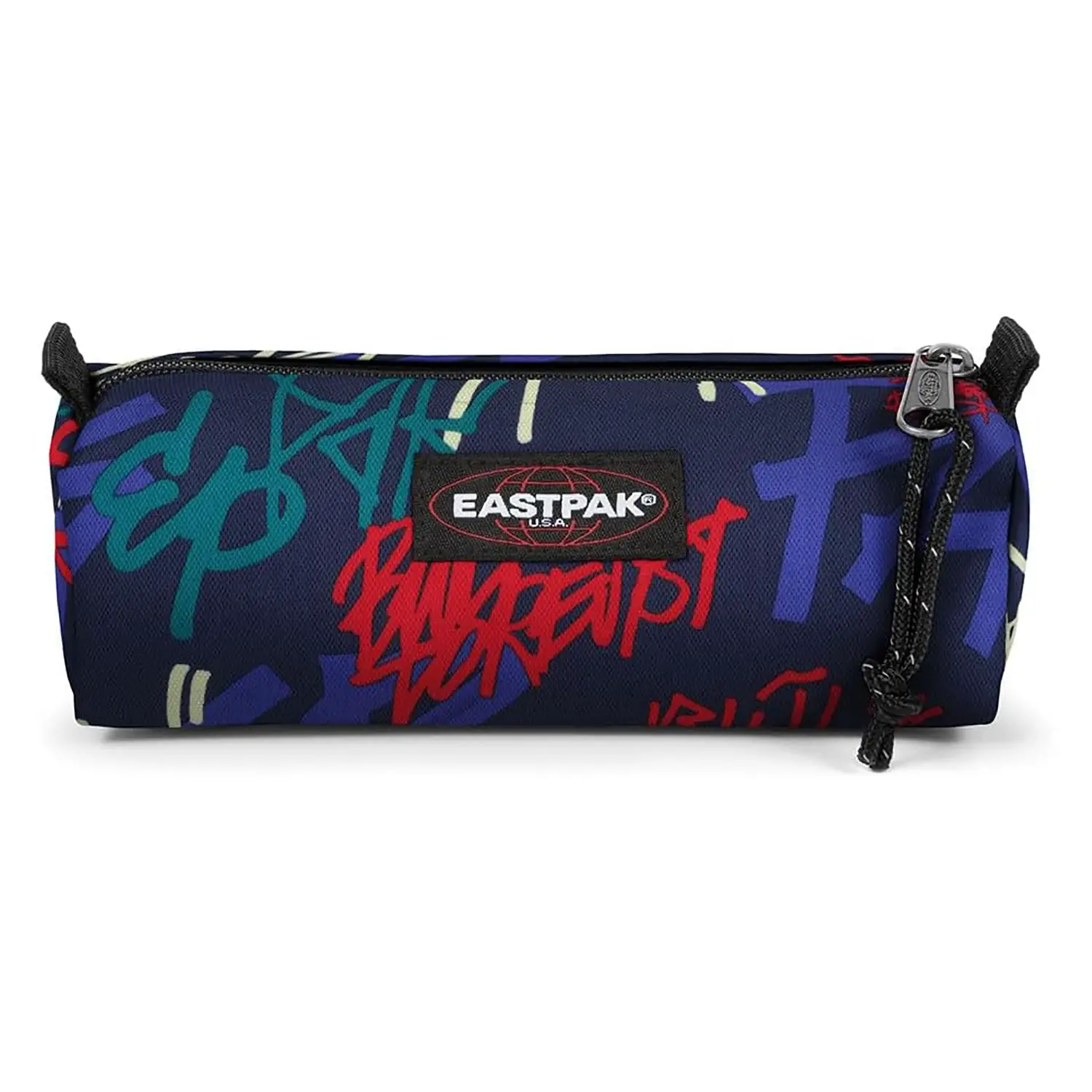 Eastpak School Pouch Benchmark Single Street Tags Blue - luggage bags bumbags