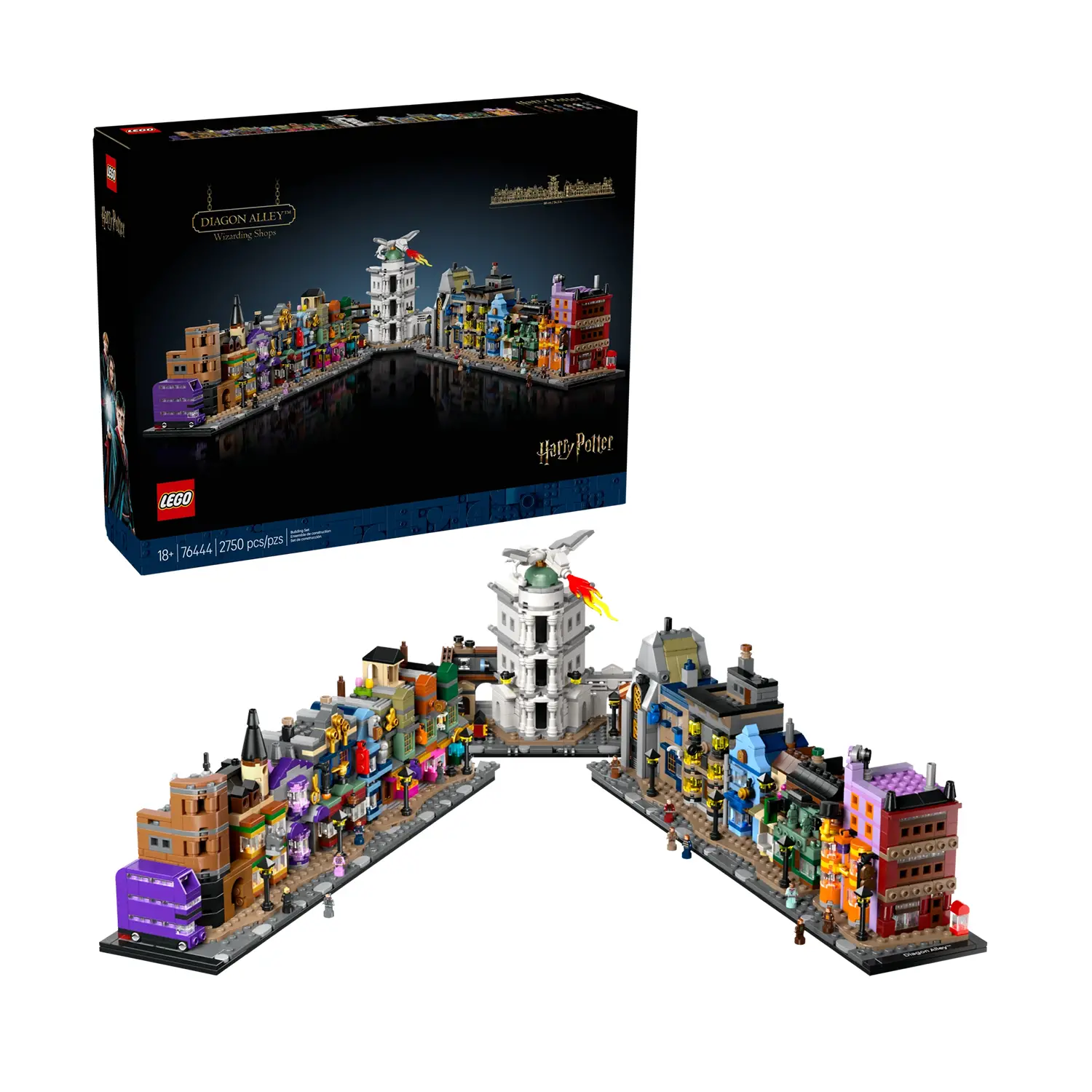 Lego Harry Potter - Negozi di Magia di Diagon Alley 76444 - lego