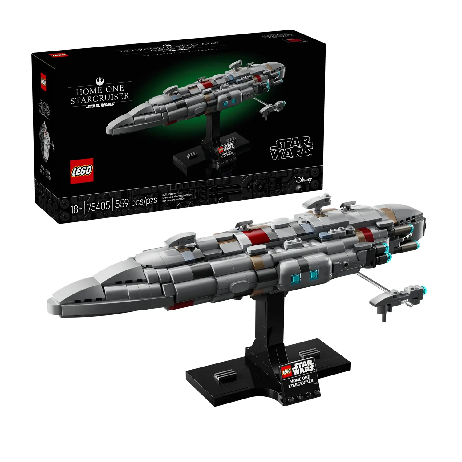 Lego Star Wars - Starcruiser Home One 75405 - lego