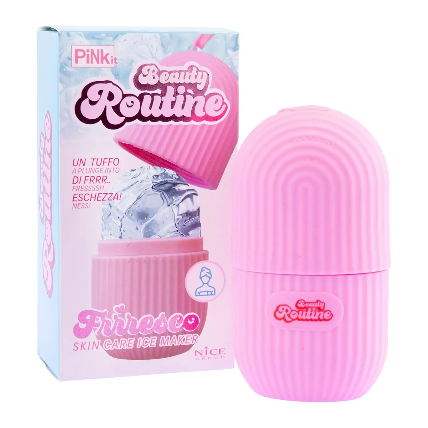 My Beauty Routine Ice Roller Per Viso E Contorno Occhi - bellezza e accessori