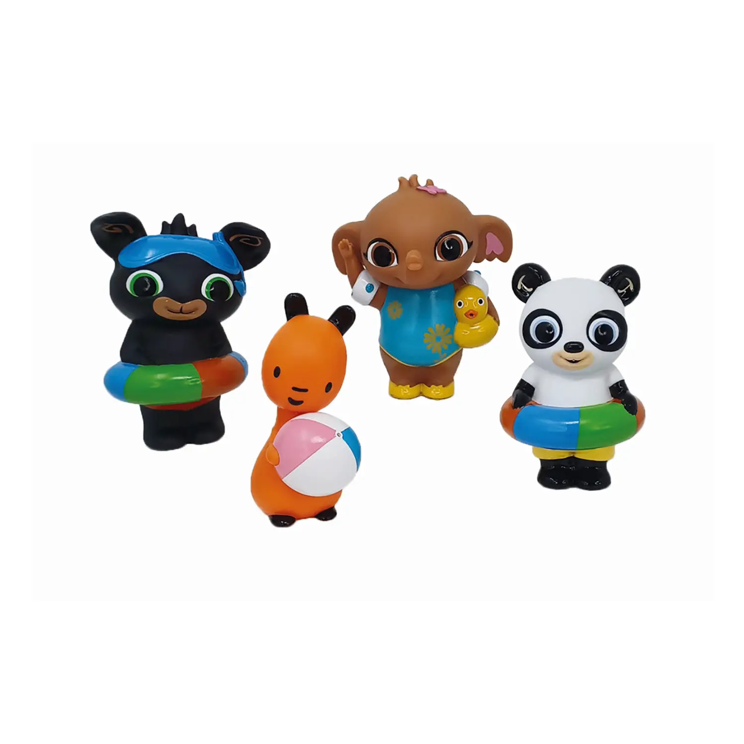 Bing Set 4 Personaggi Per Il Bagnetto - play set