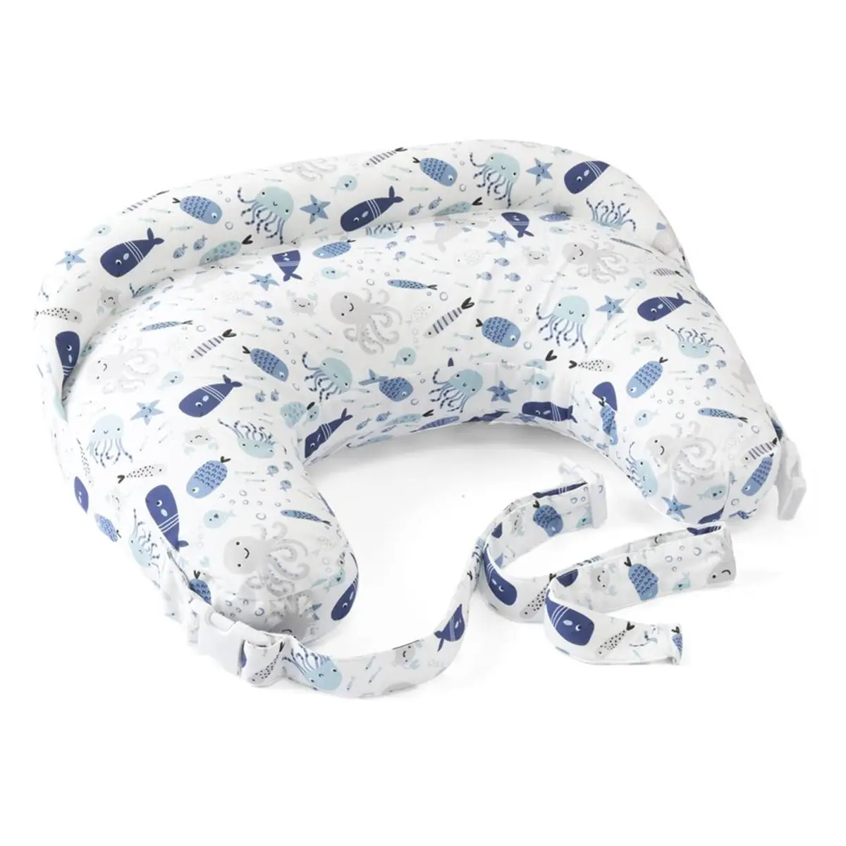 Boppy Cuscino Allattamento Deluxe Fish Fun - allattamento