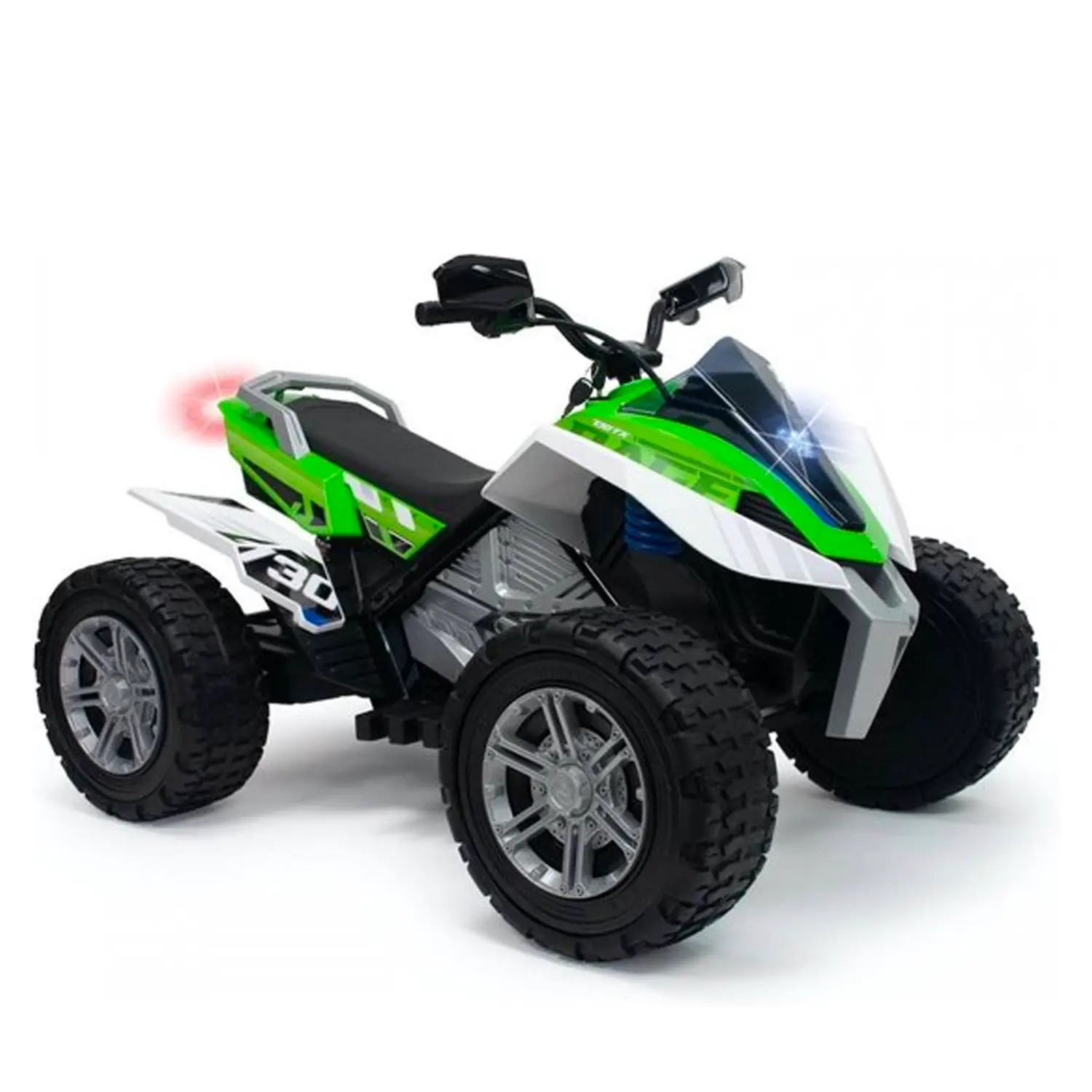 Quad Elettrico per Bambini 24V, Ruote EVA, Luci LED e Due Velocità - auto