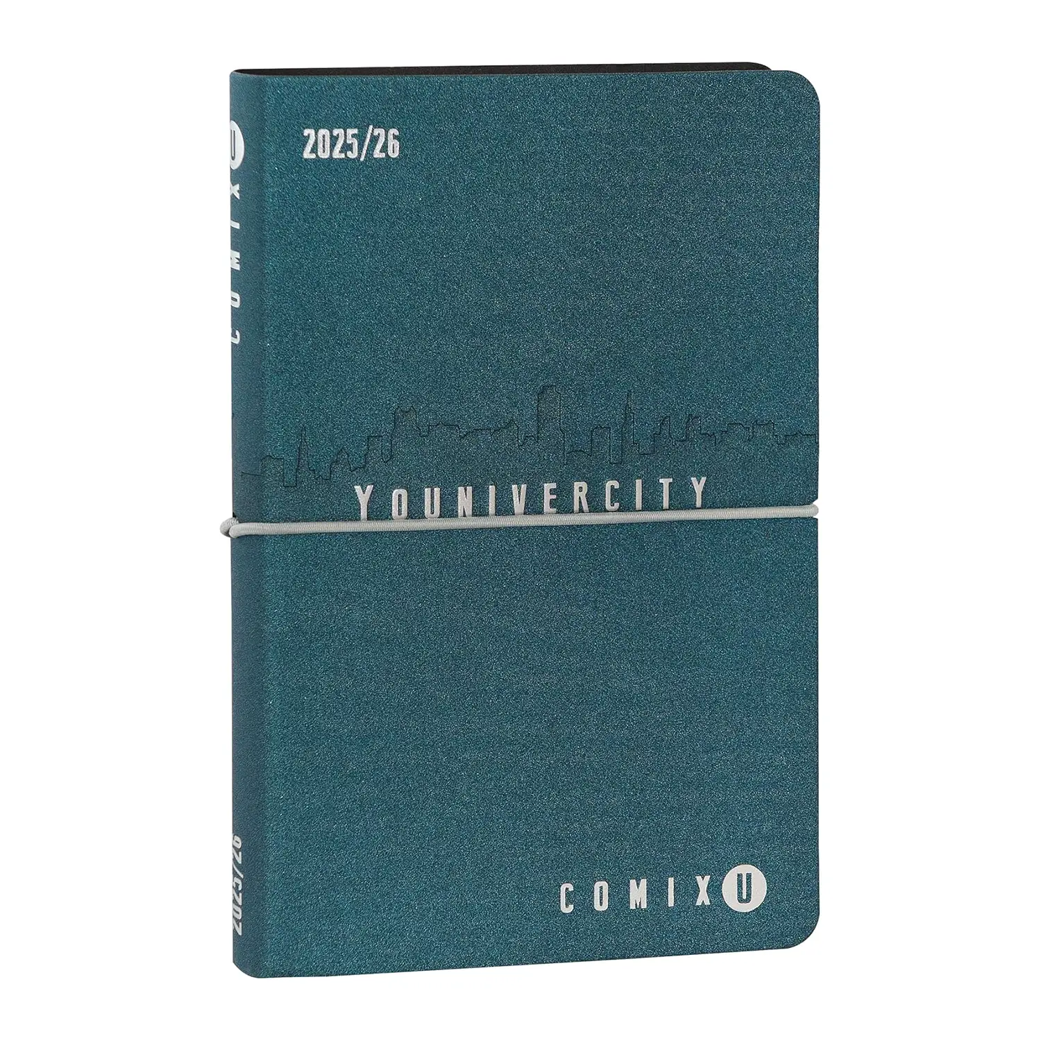 Comix U Younivercity Diary 13 Months Week Medium Blue - diaries